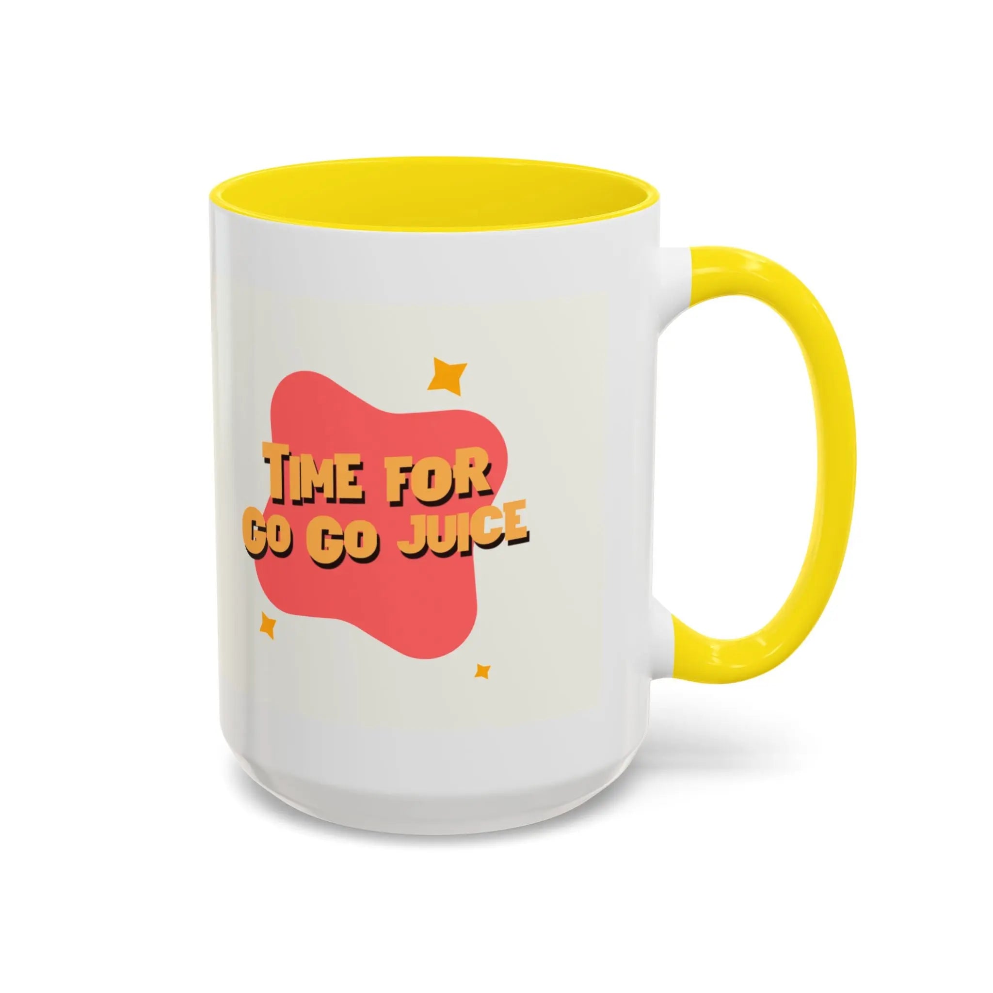 Time for Go Go Juice Coffee Mug – Fun & Energetic Drinkware Printify