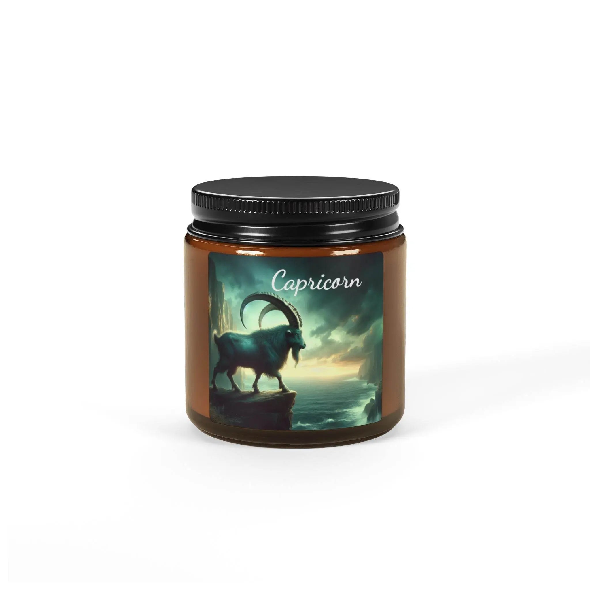 Scented Soy Candle (Multi-Size, Amber Jar) - Our Sacred Serenity Store