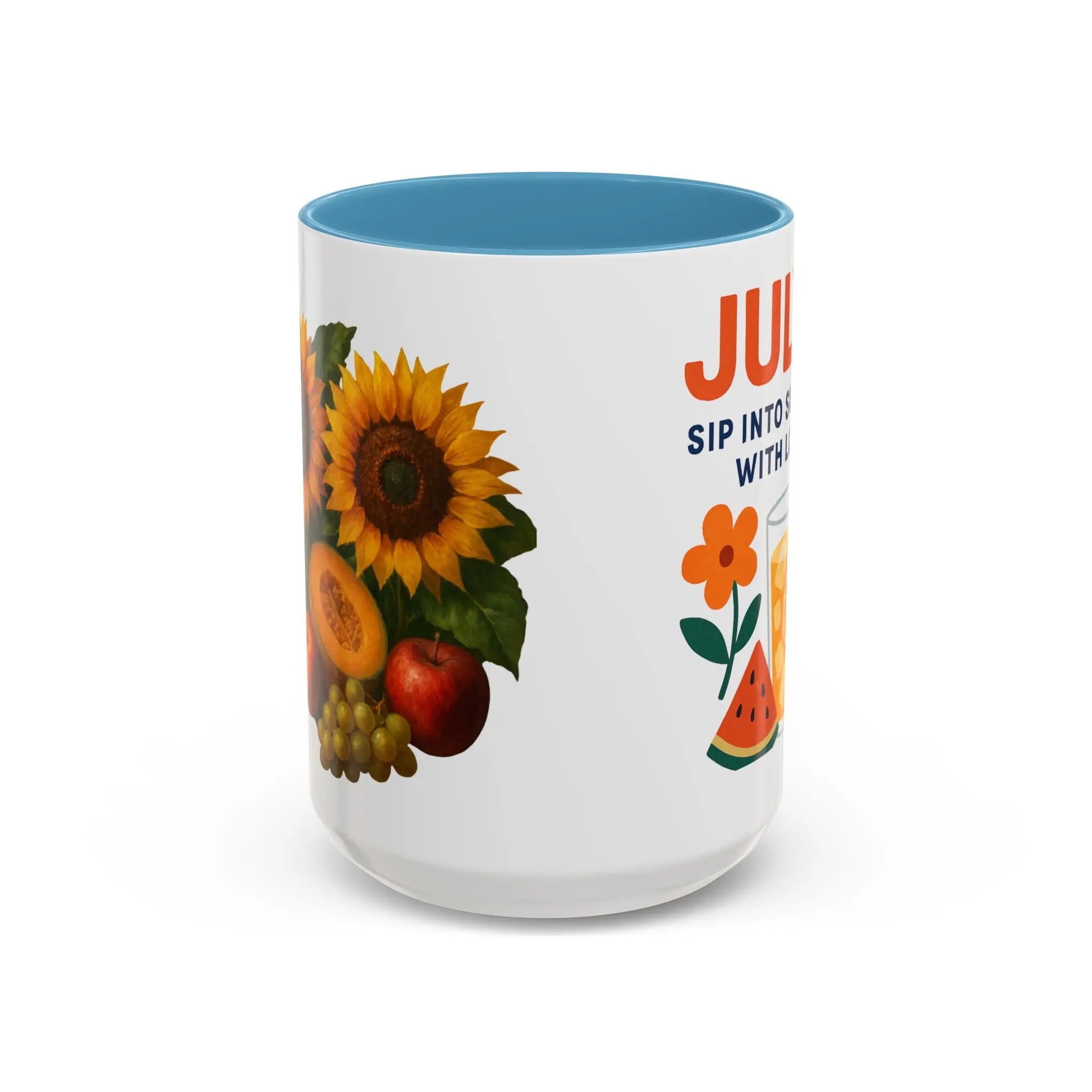 July - Bring the Sunshine Home with This Summer Vibes Coffee Mug Printify
