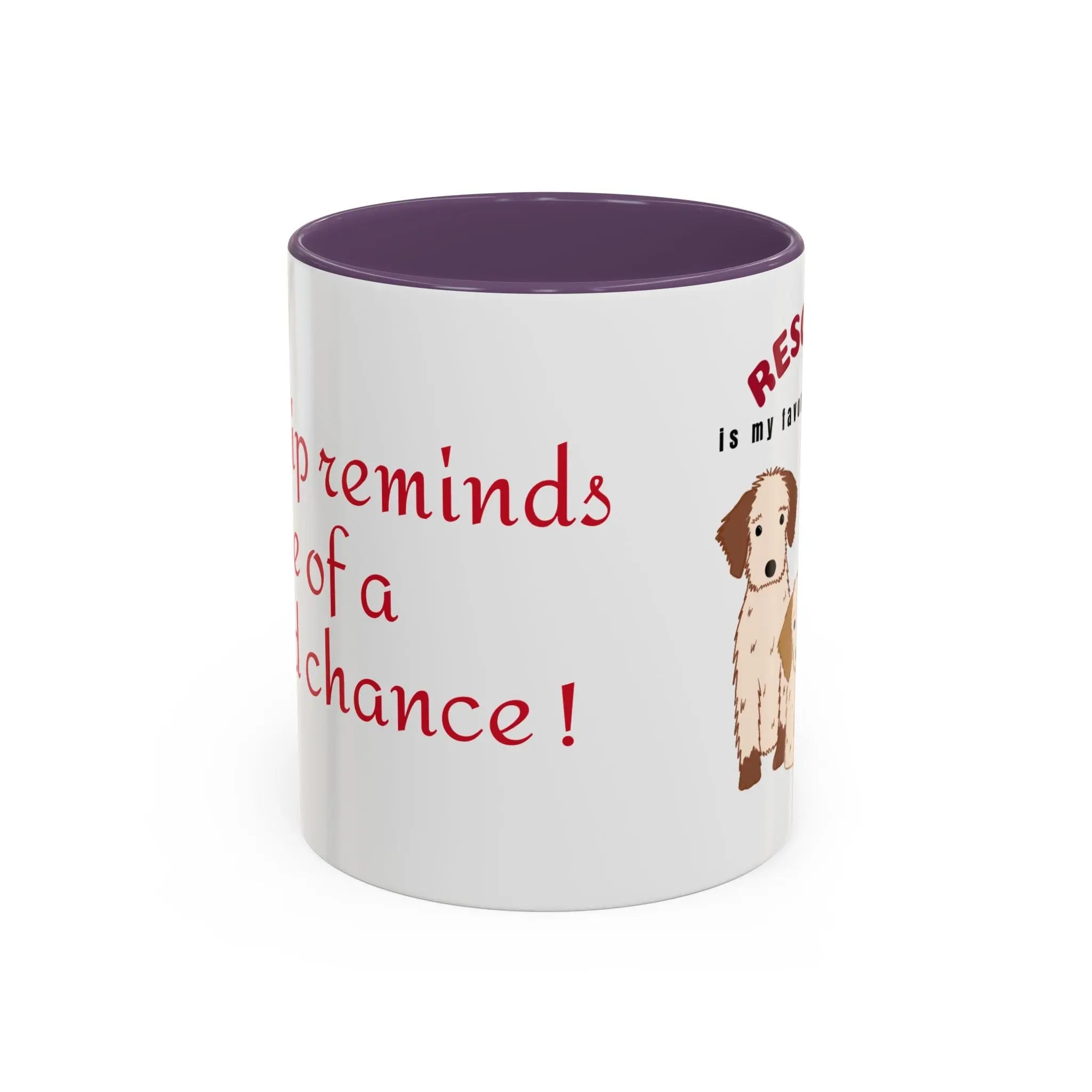 Rescue Dogs Love Coffee Mug – A Sweet Sip for Every Animal Lover Printify