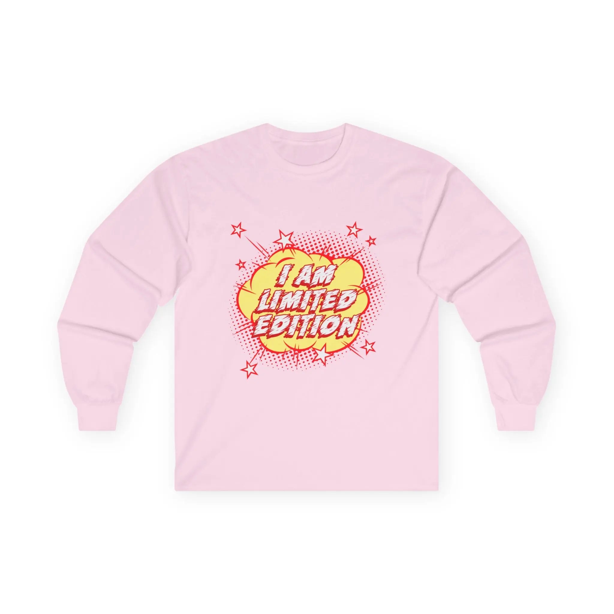 I Am Limited Edition" Cosmic Comic-Style Tee Printify