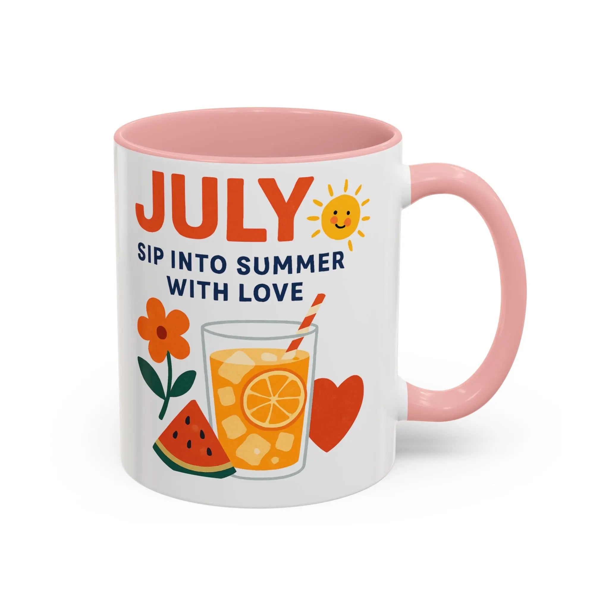 July - Bring the Sunshine Home with This Summer Vibes Coffee Mug Printify