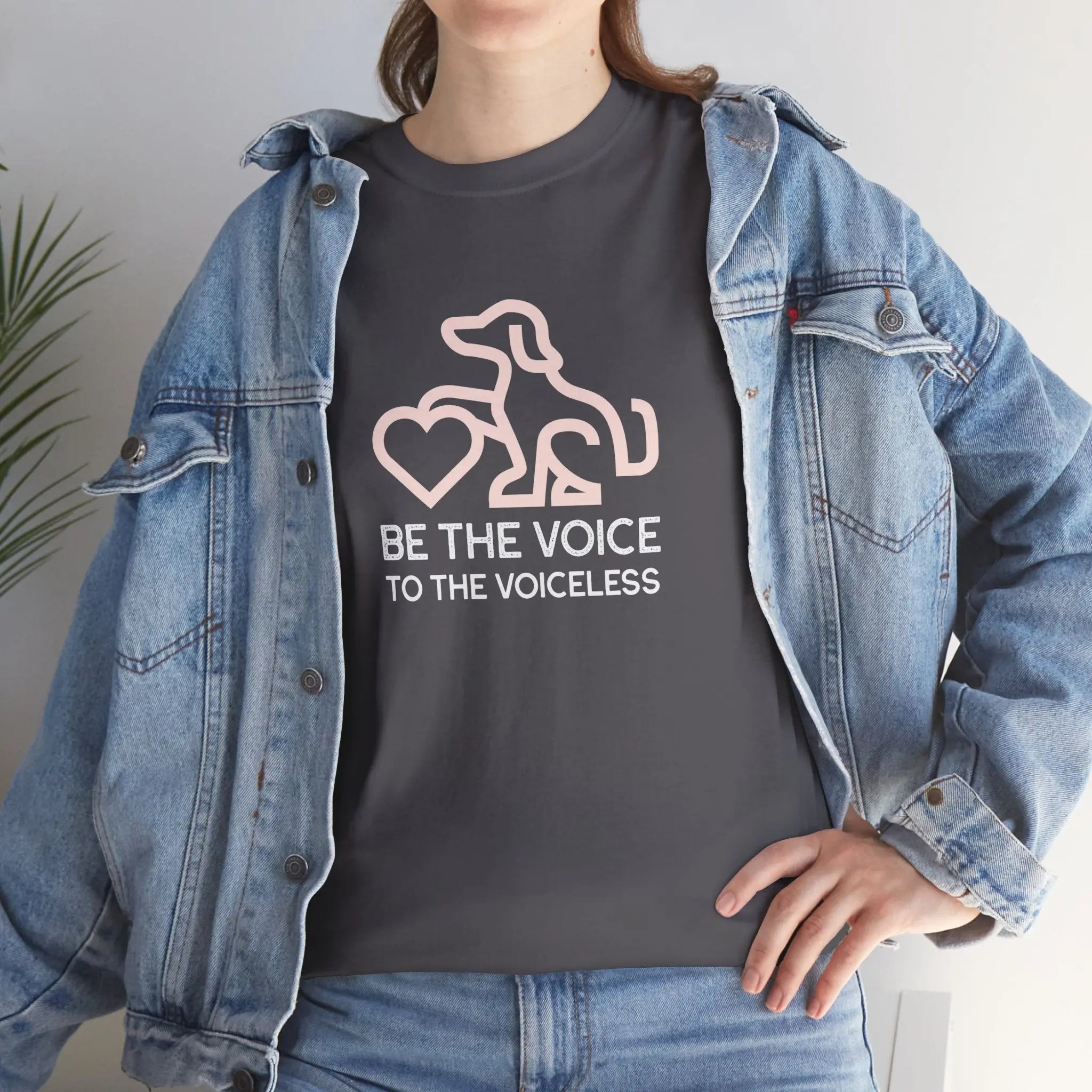 Graphic Tee - Be the Voice for the Voiceless Printify