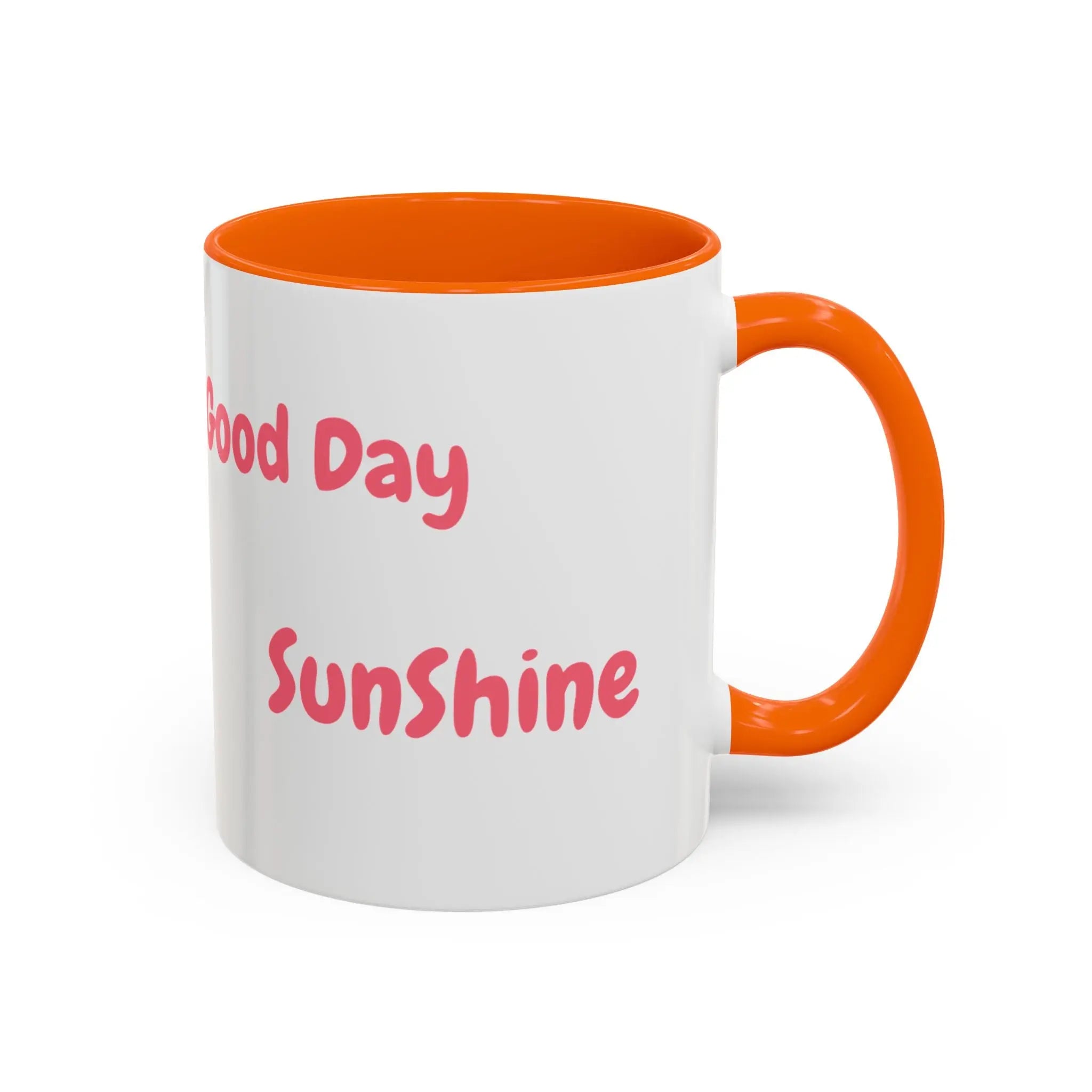 Coffee Mug - Good Day Sunshine Accent Mug (11, 15oz) Printify