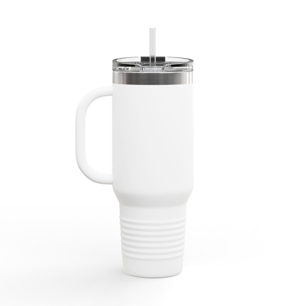 "Coffee Is My Go Go Juice" 40oz Insulated Travel Mug