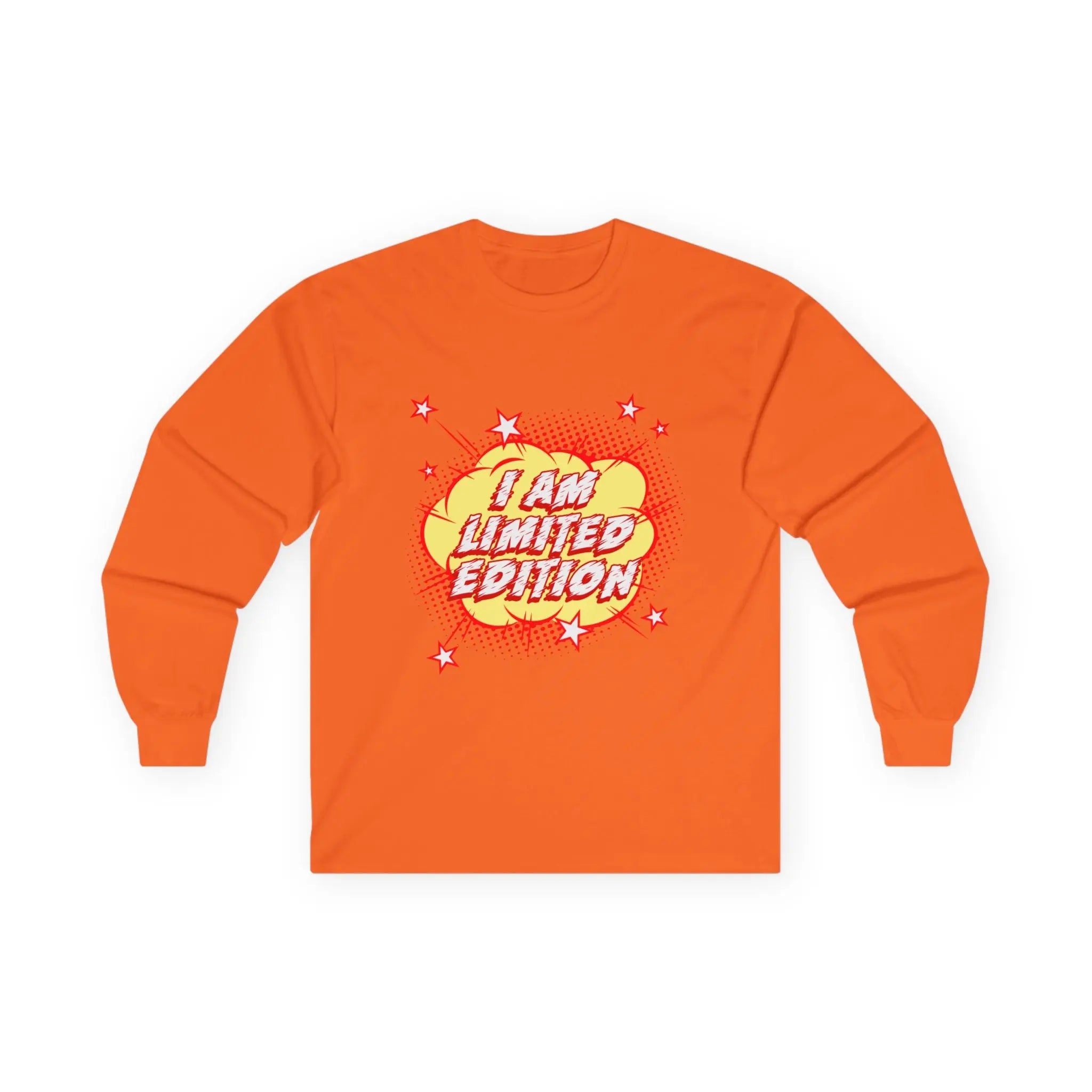 I Am Limited Edition" Cosmic Comic-Style Tee Printify