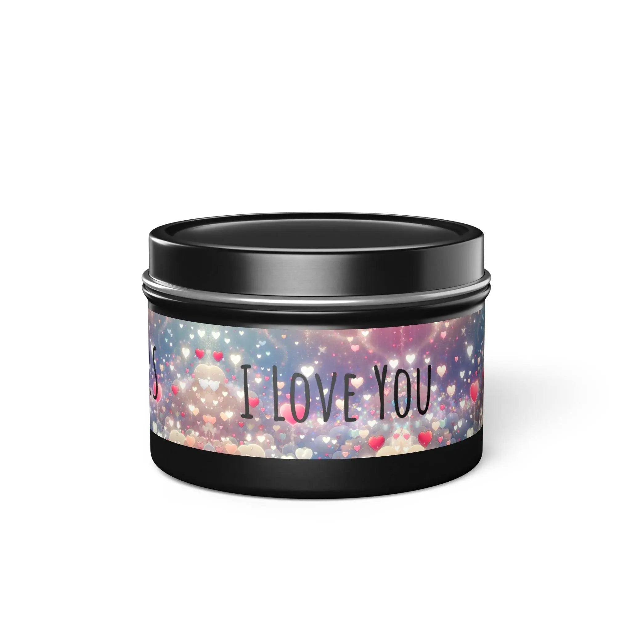 P.S I Love You Tin Candles, Heart Design Candle, Romantic Soy Candle, Day Gift, Home Decor Candle, Love Candle, Valentine's. - Our Sacred Serenity Store