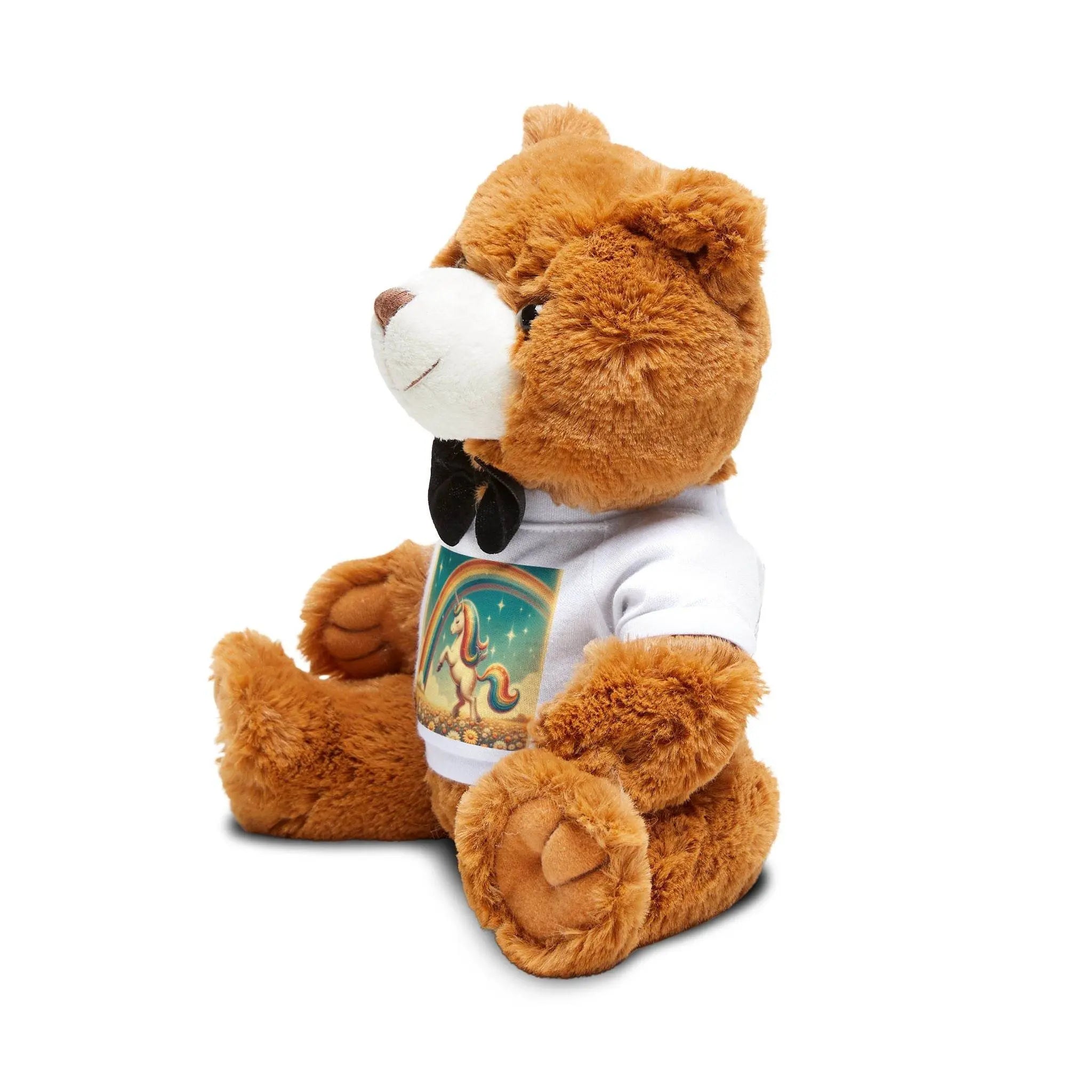 Rainbow Unicorn Teddy Bear – Magical Cuddle Companion - Our Sacred Serenity Store