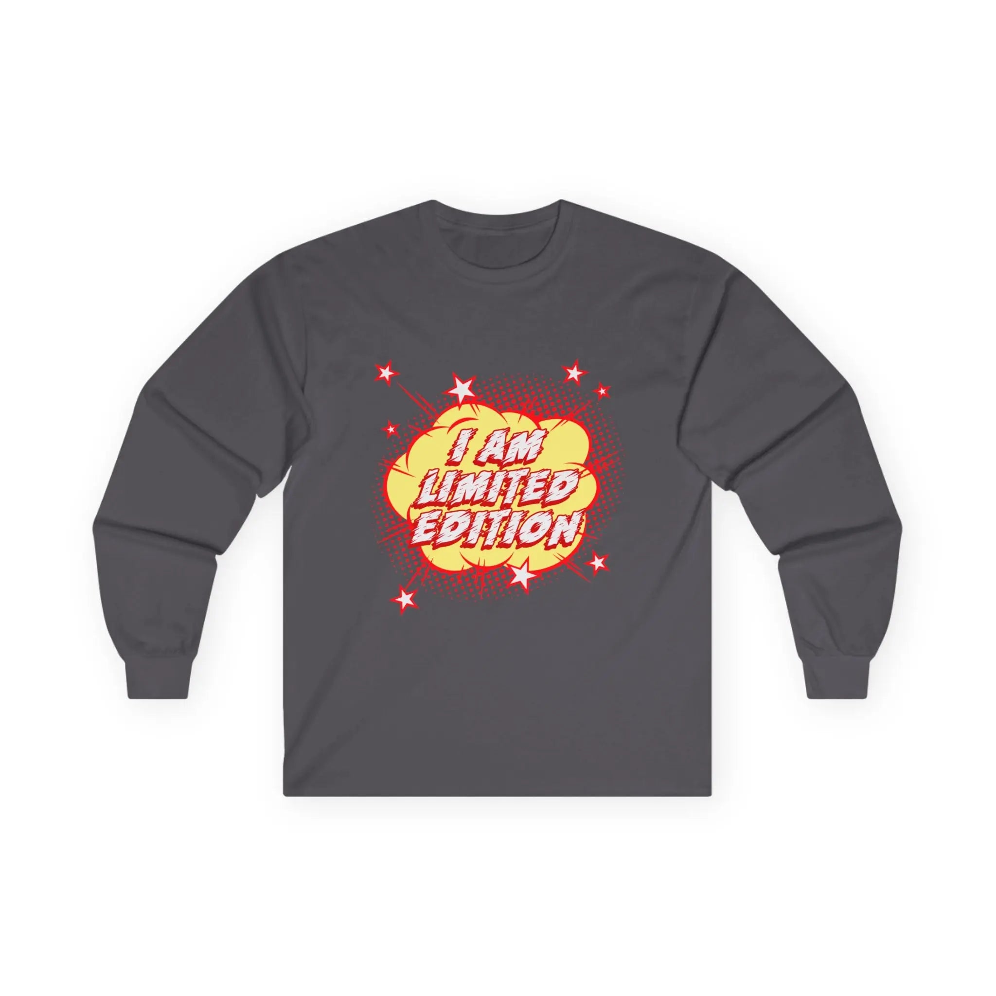 I Am Limited Edition" Cosmic Comic-Style Tee Printify