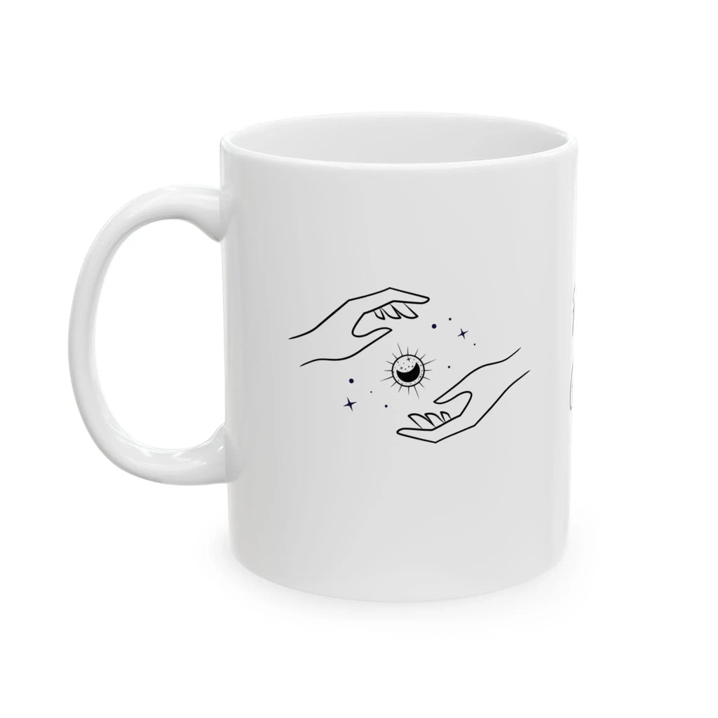 Mug - August soul: fierce like the sun, grounded like the earth Printify