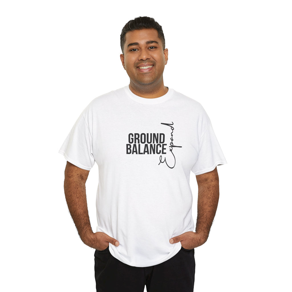 Ground Balance Expand Unisex Tee – Comfortable & Inspirational Cotton Shirt