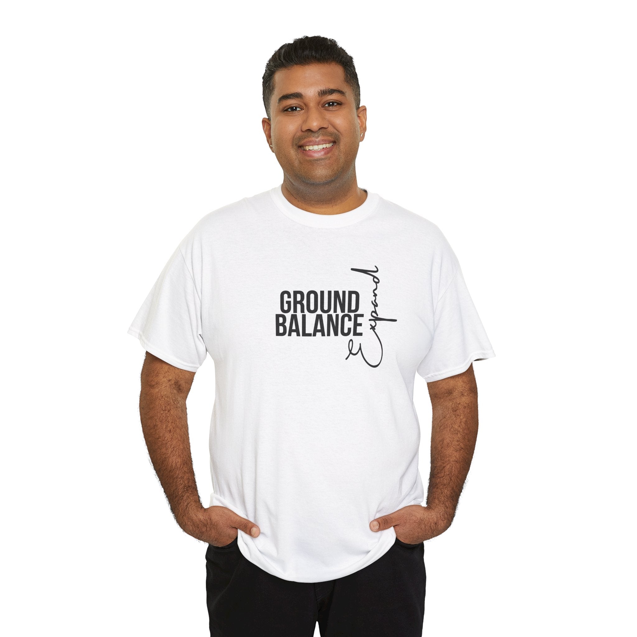 Ground Balance Expand Unisex Tee – Comfortable & Inspirational Cotton Shirt