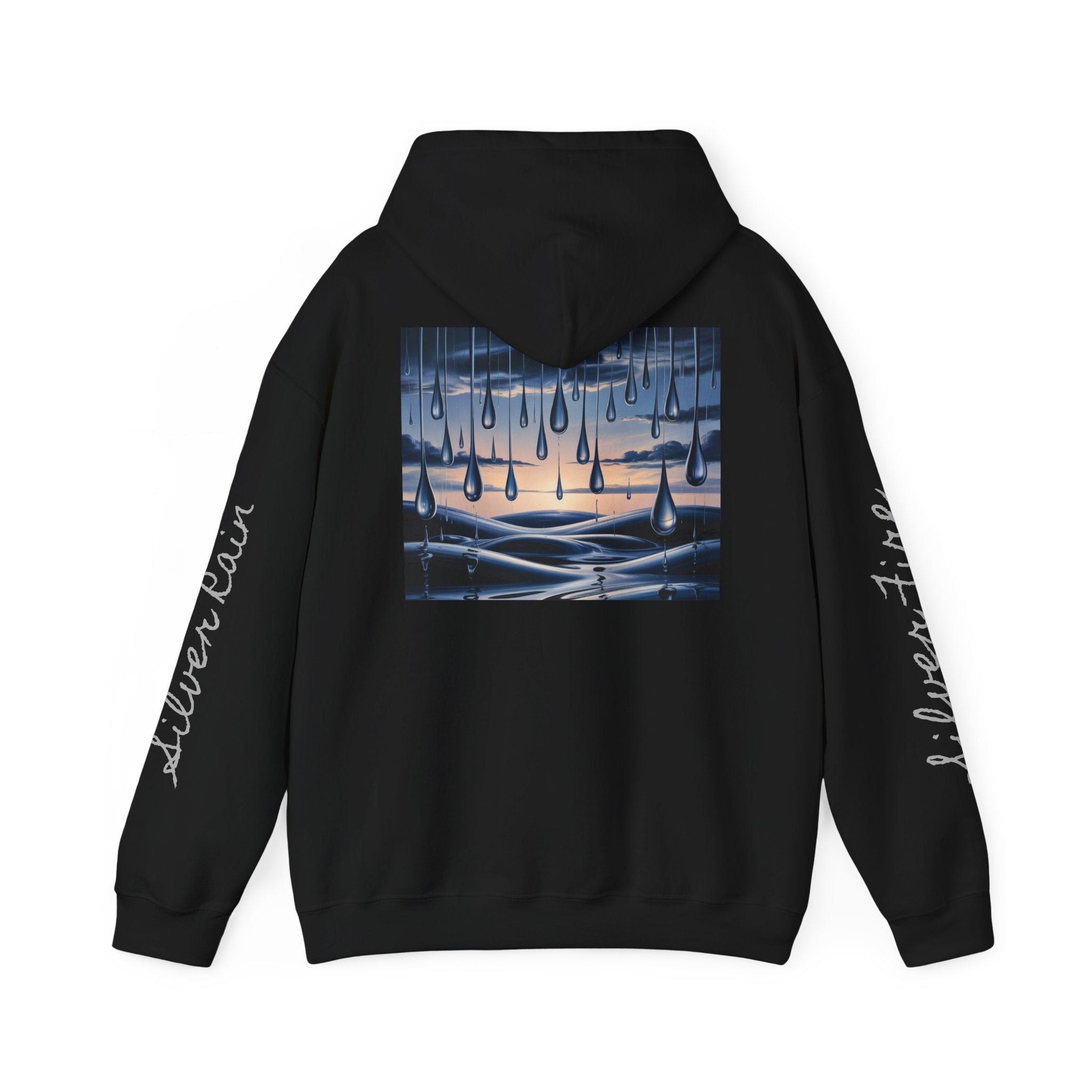 Artistic Fire and Rain Unisex Hoodie