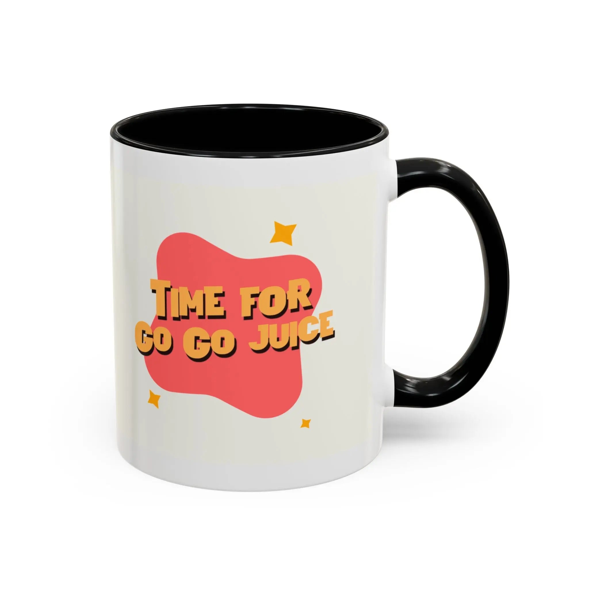 Time for Go Go Juice Coffee Mug – Fun & Energetic Drinkware Printify