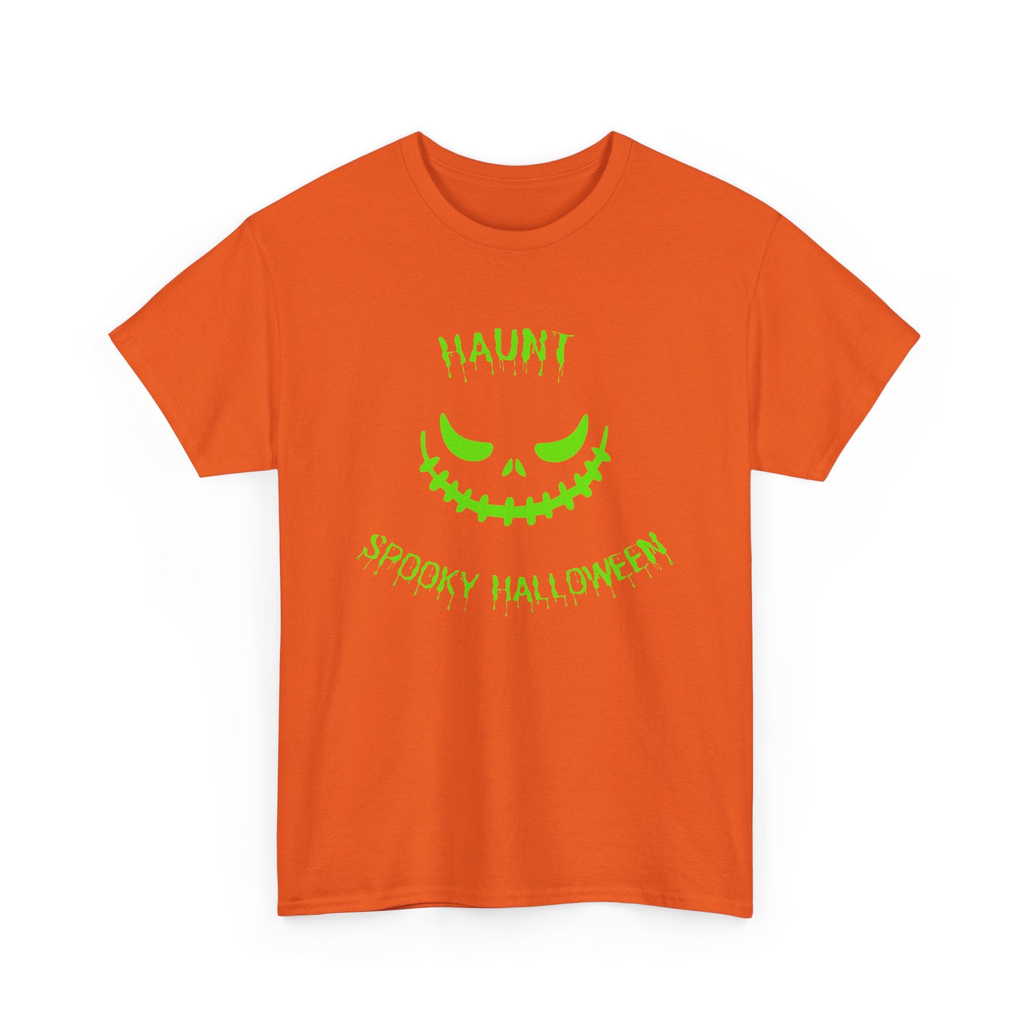 Spooky Halloween Tee, Unisex Halloween Shirt, Haunting Cotton T-Shirt.