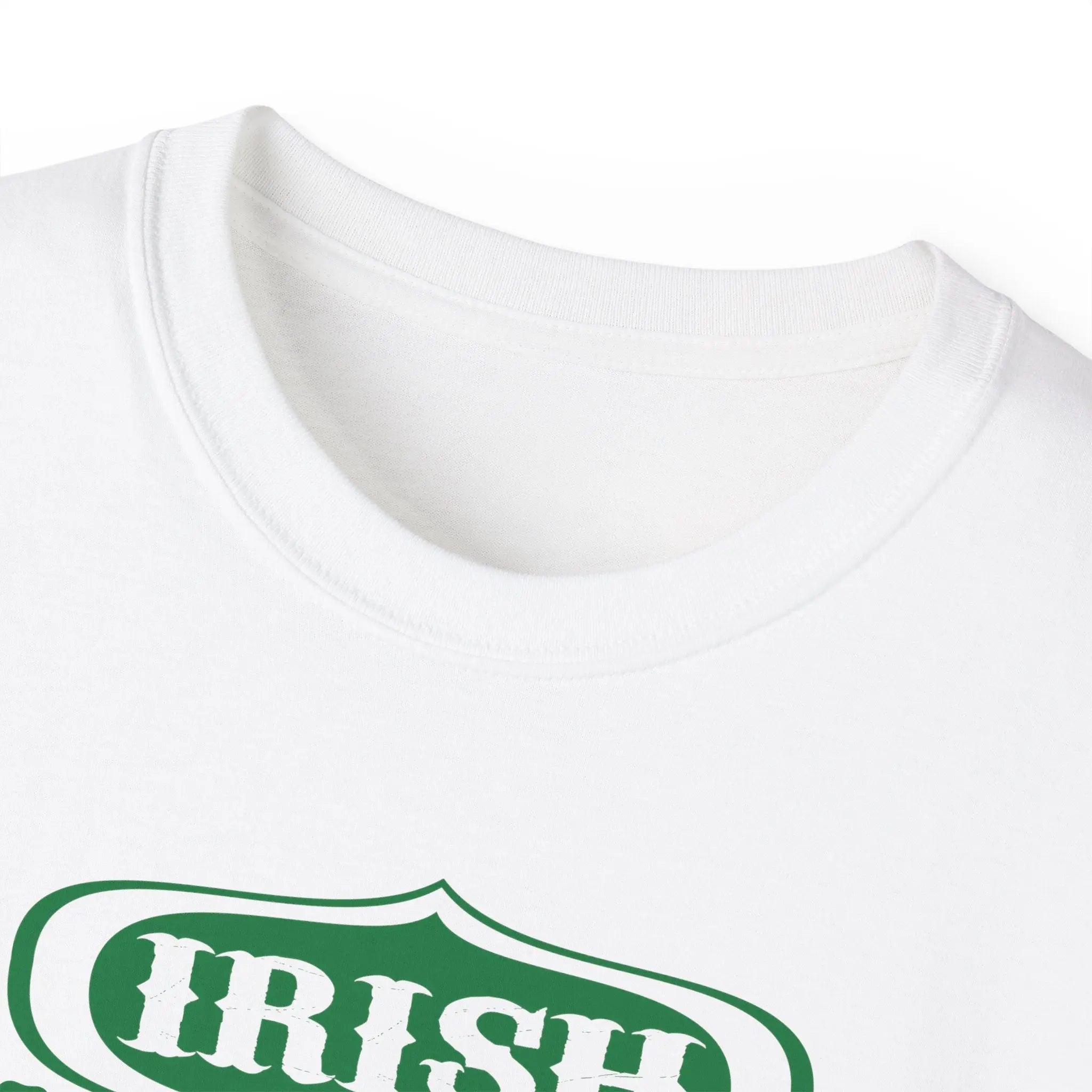 Irish Cheers Classic Design T-Shirt Exudes a Festive Vibe for St. Patrick's Day Printify