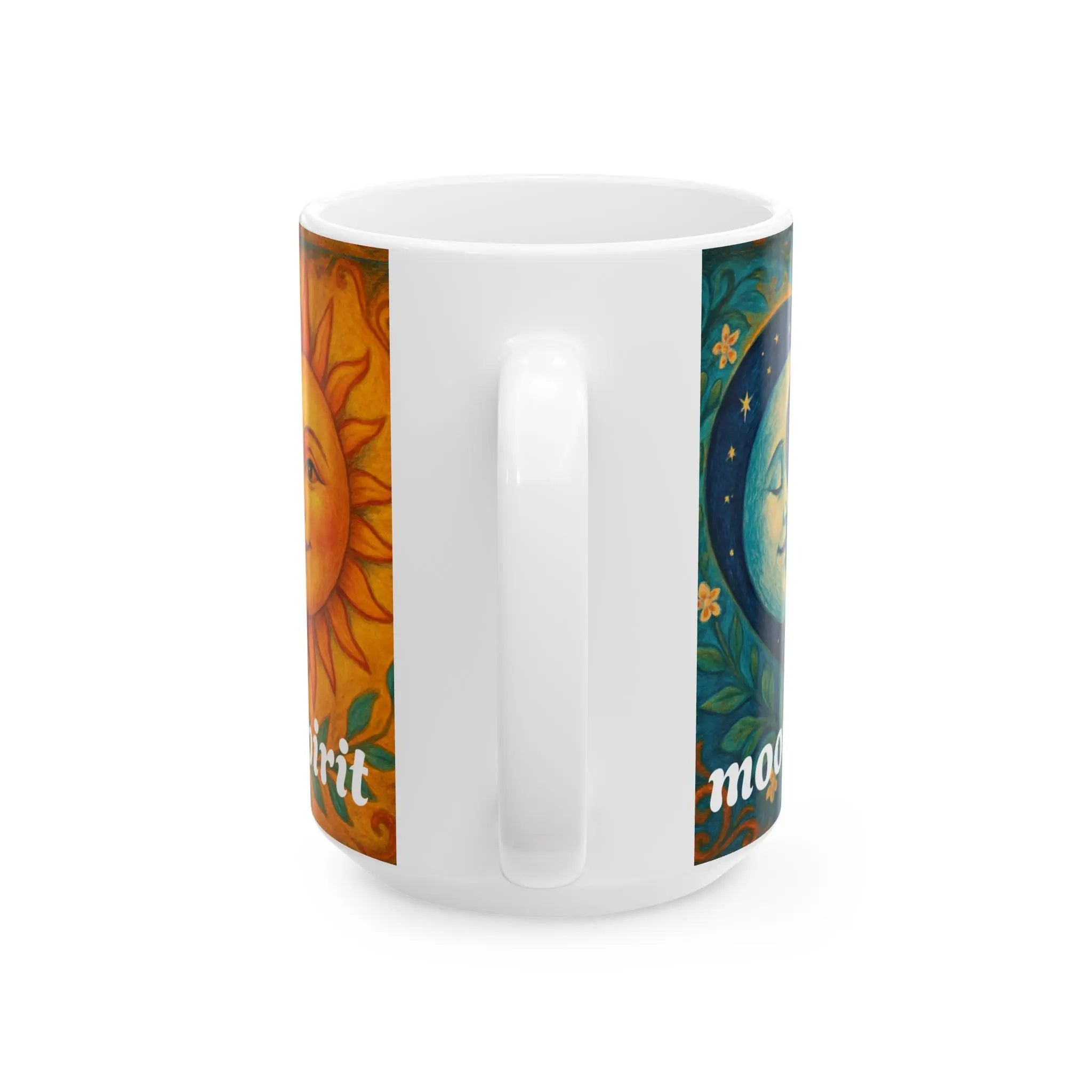 July Soul: Moonlit Heart, Sunny Spirit” Ceramic Mug Printify