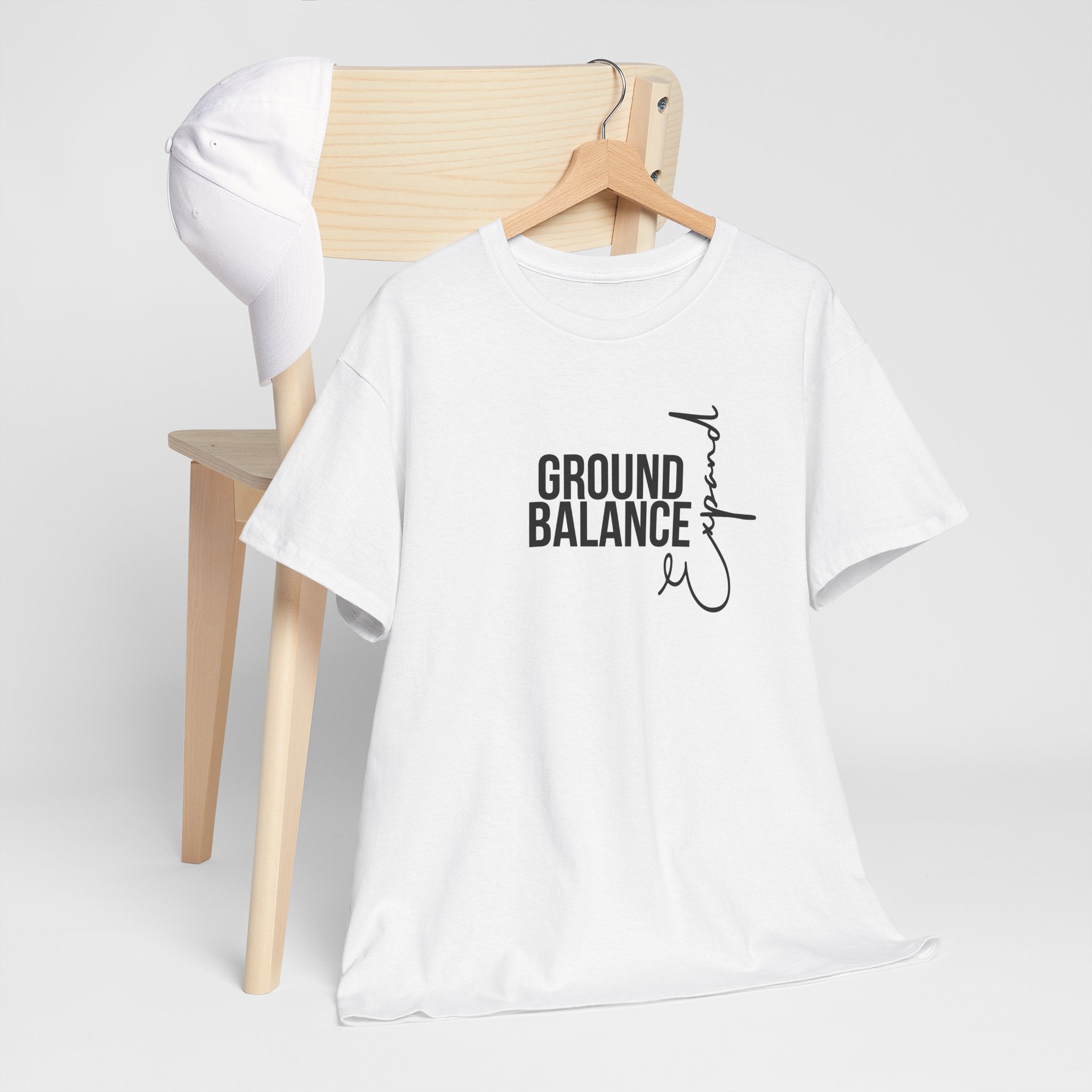 Ground Balance Expand Unisex Tee – Comfortable & Inspirational Cotton Shirt