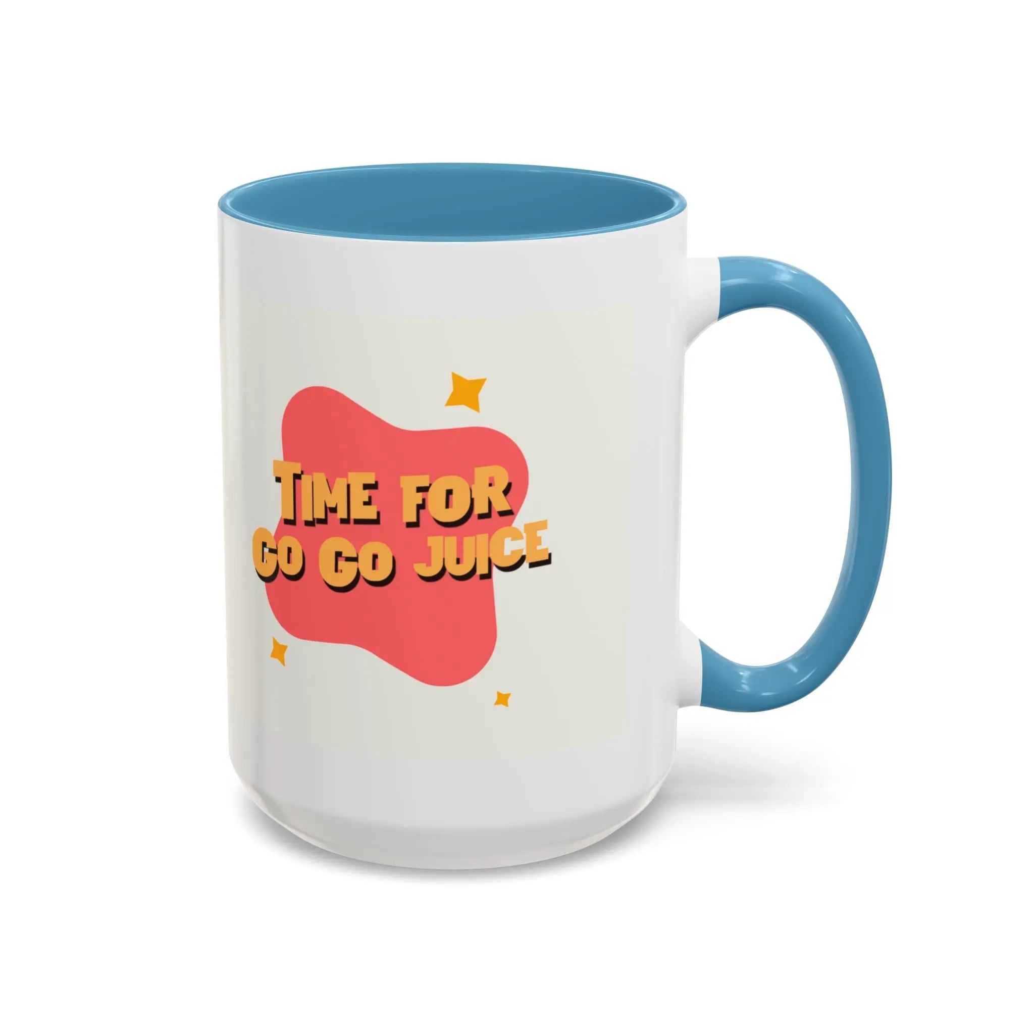 Time for Go Go Juice Coffee Mug – Fun & Energetic Drinkware Printify