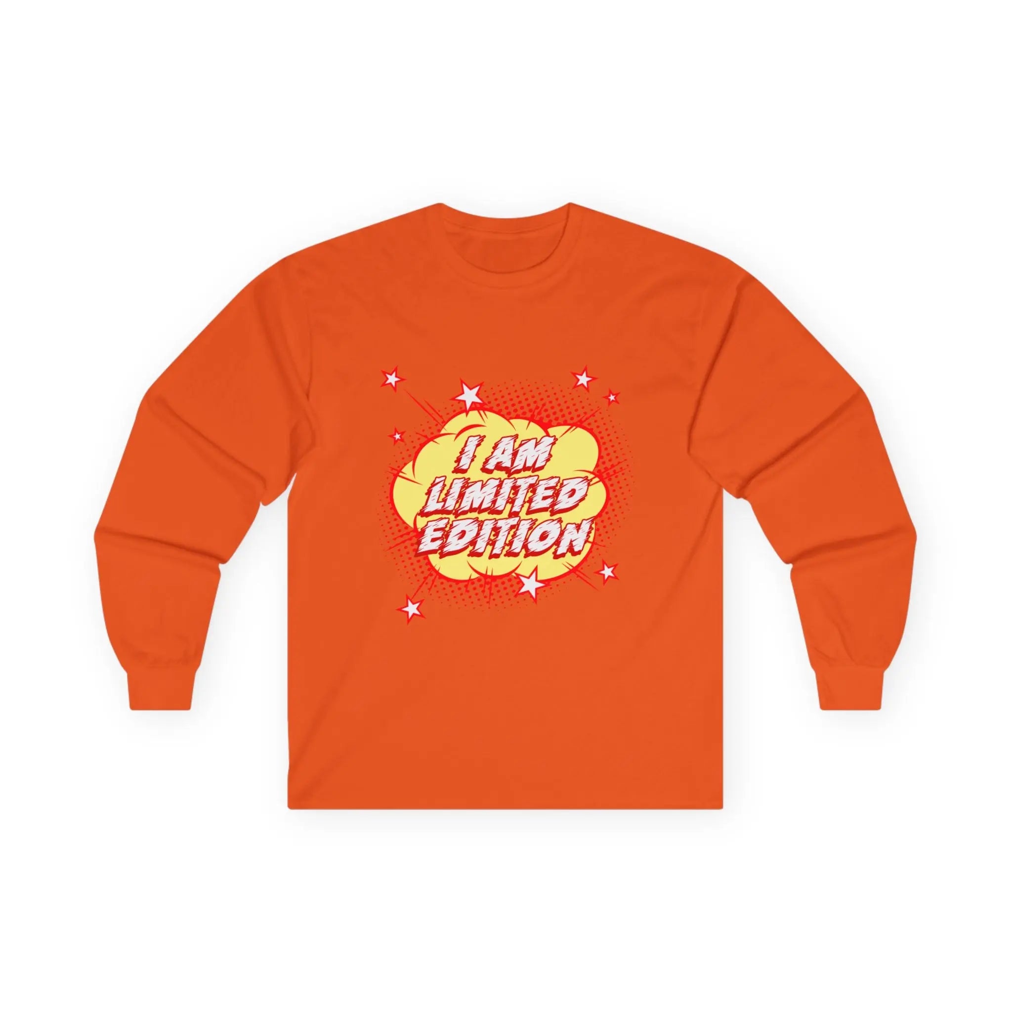 I Am Limited Edition" Cosmic Comic-Style Tee Printify