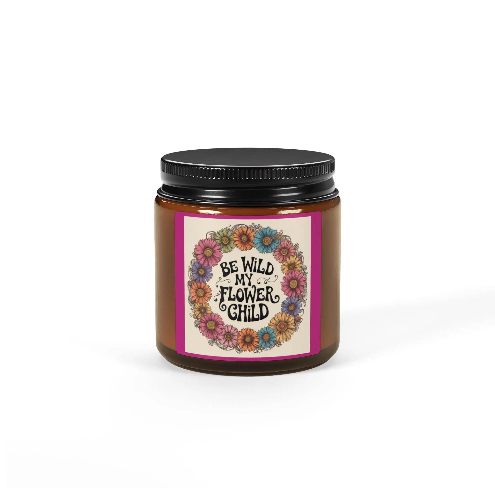 Stay Wild Soy Candle Hippie Love and Peace - Our Sacred Serenity Store