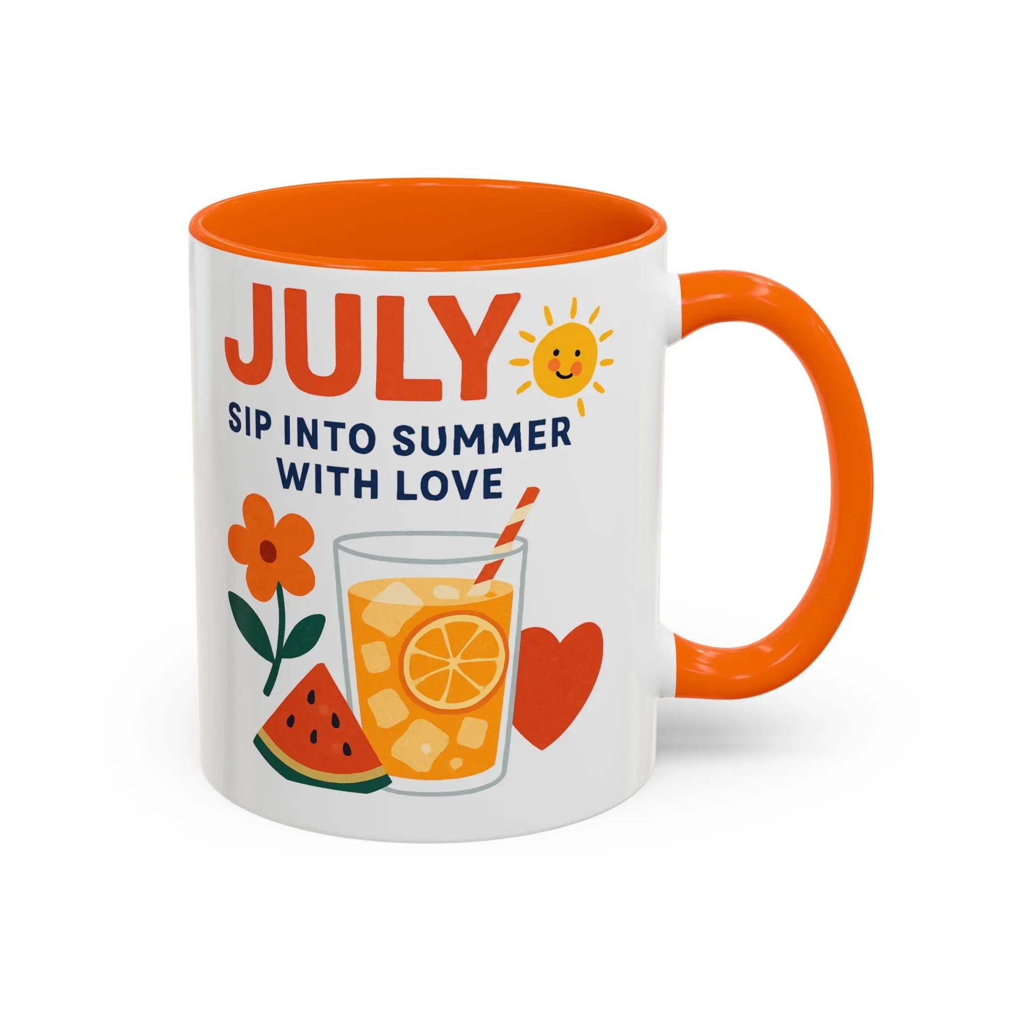 July - Bring the Sunshine Home with This Summer Vibes Coffee Mug Printify