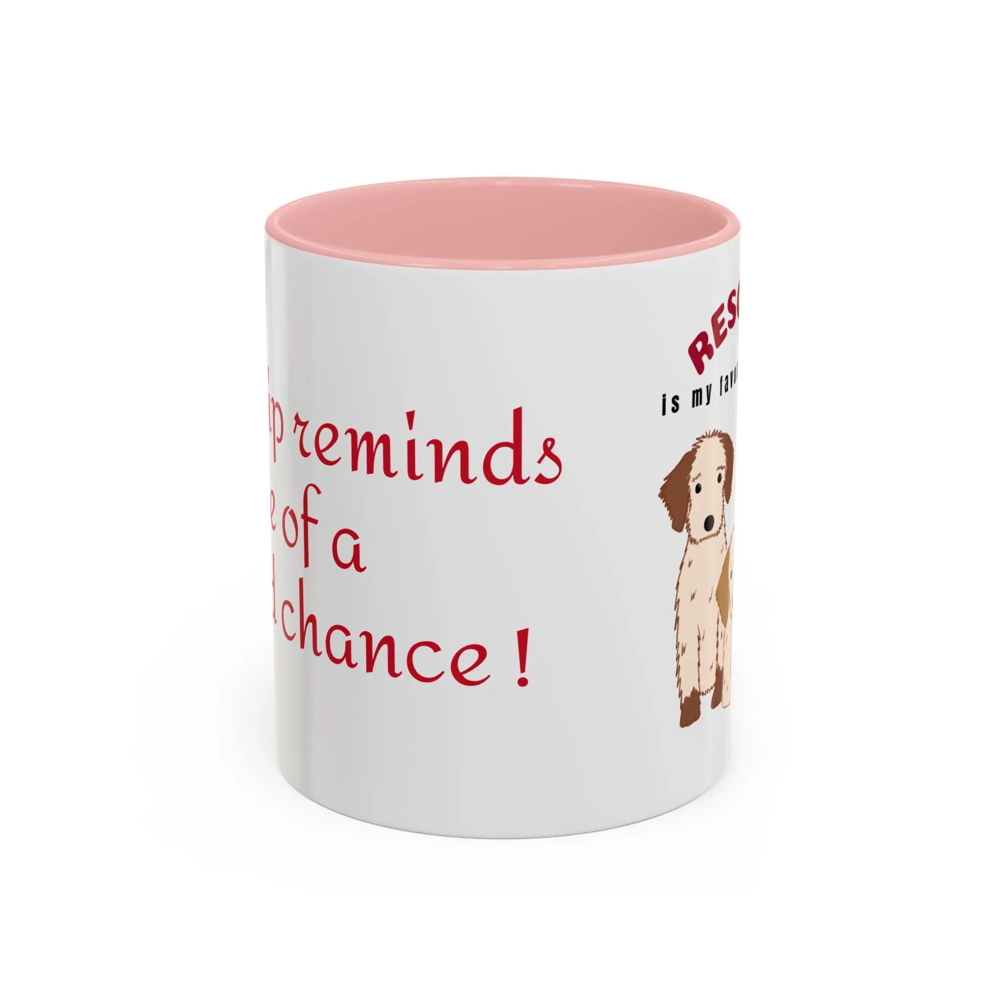 Rescue Dogs Love Coffee Mug – A Sweet Sip for Every Animal Lover Printify