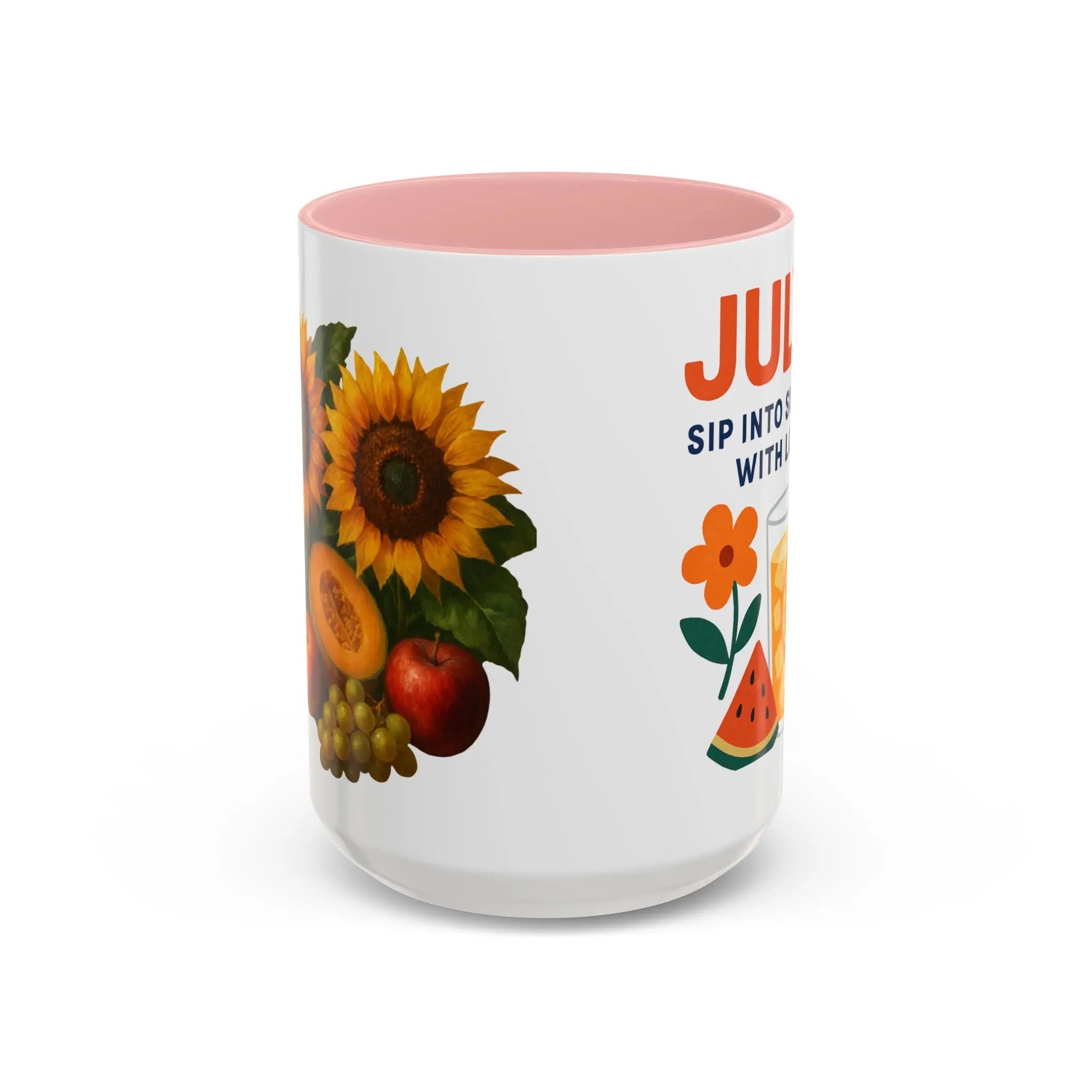 July - Bring the Sunshine Home with This Summer Vibes Coffee Mug Printify