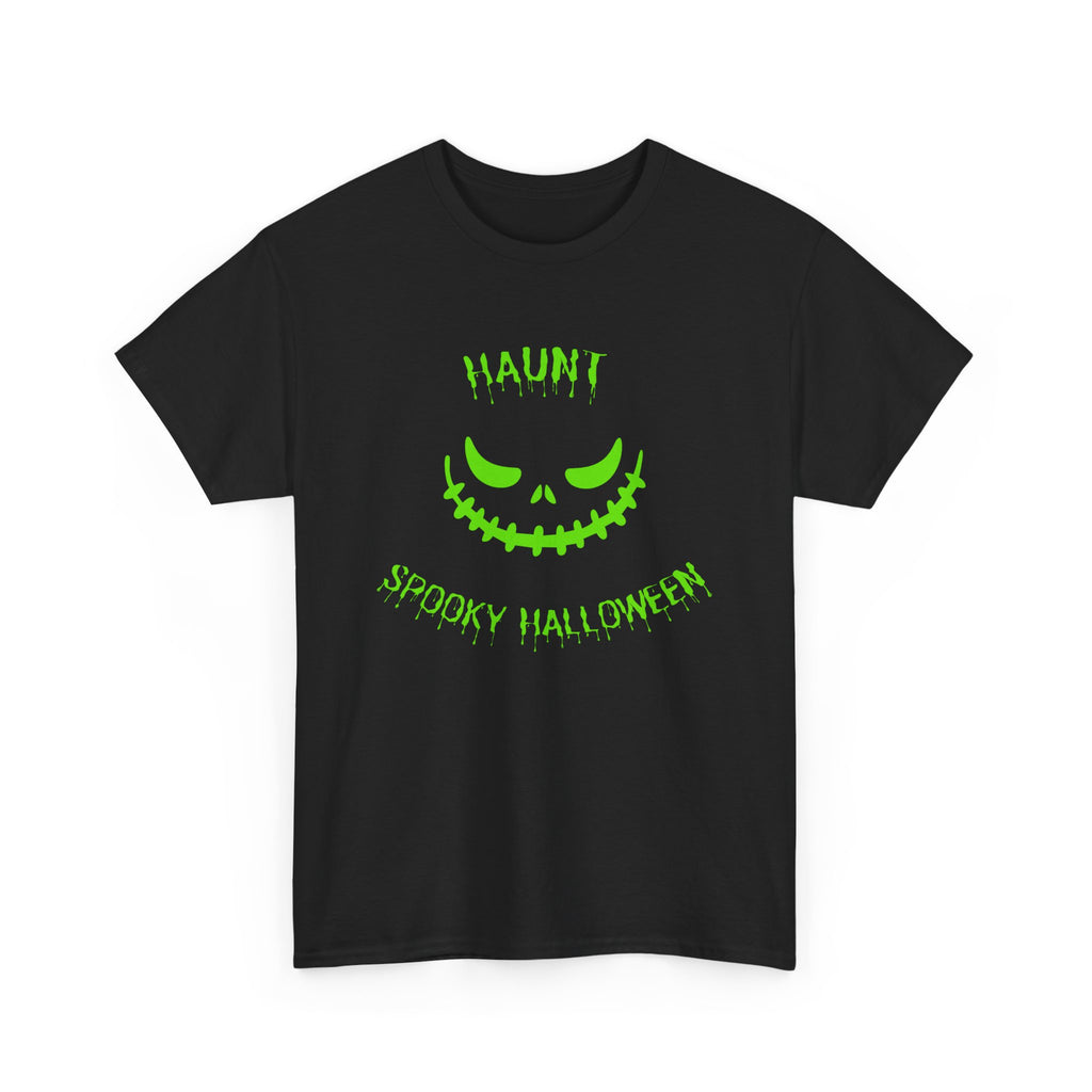 Spooky Halloween Tee, Unisex Halloween Shirt, Haunting Cotton T-Shirt.
