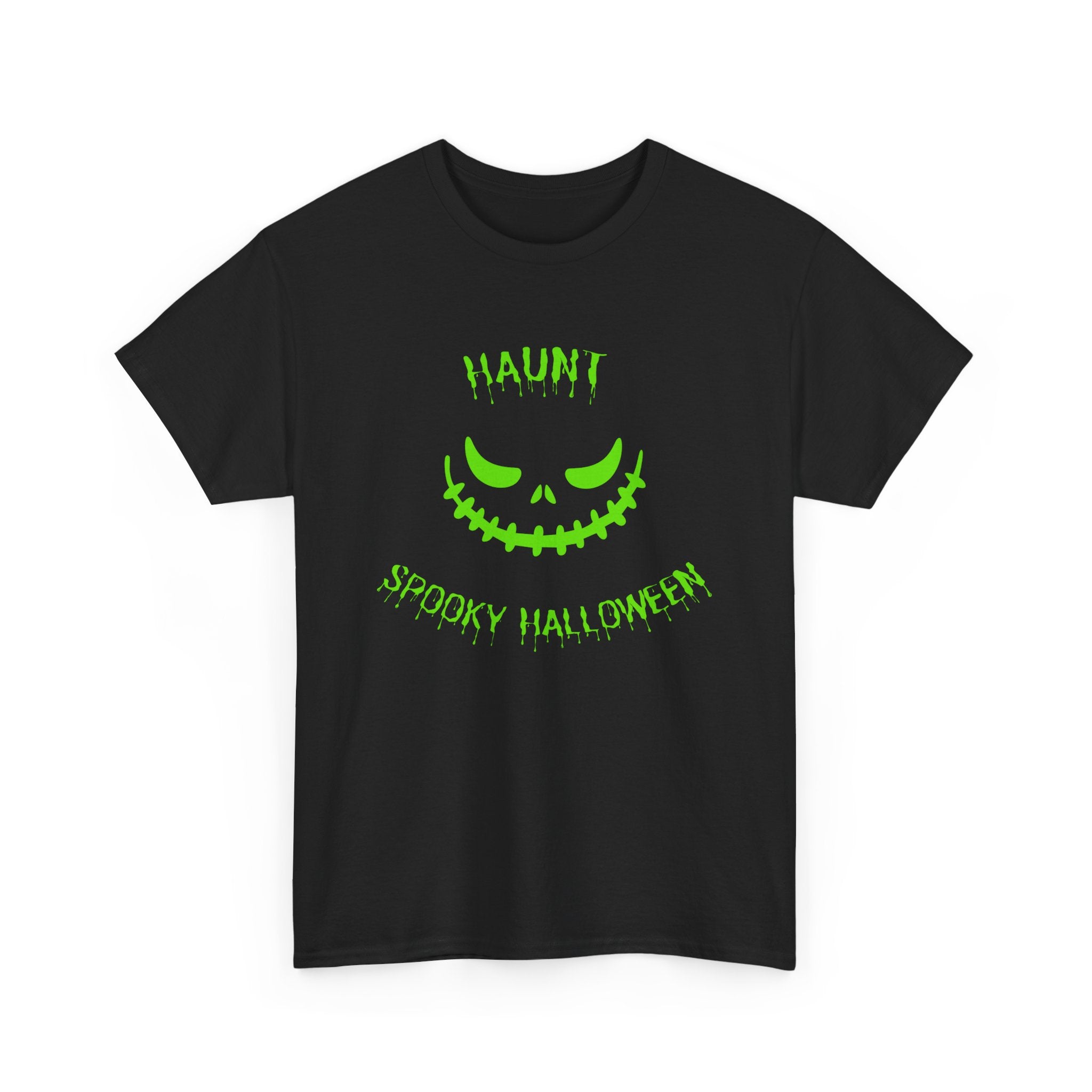 Spooky Halloween Tee, Unisex Halloween Shirt, Haunting Cotton T-Shirt.