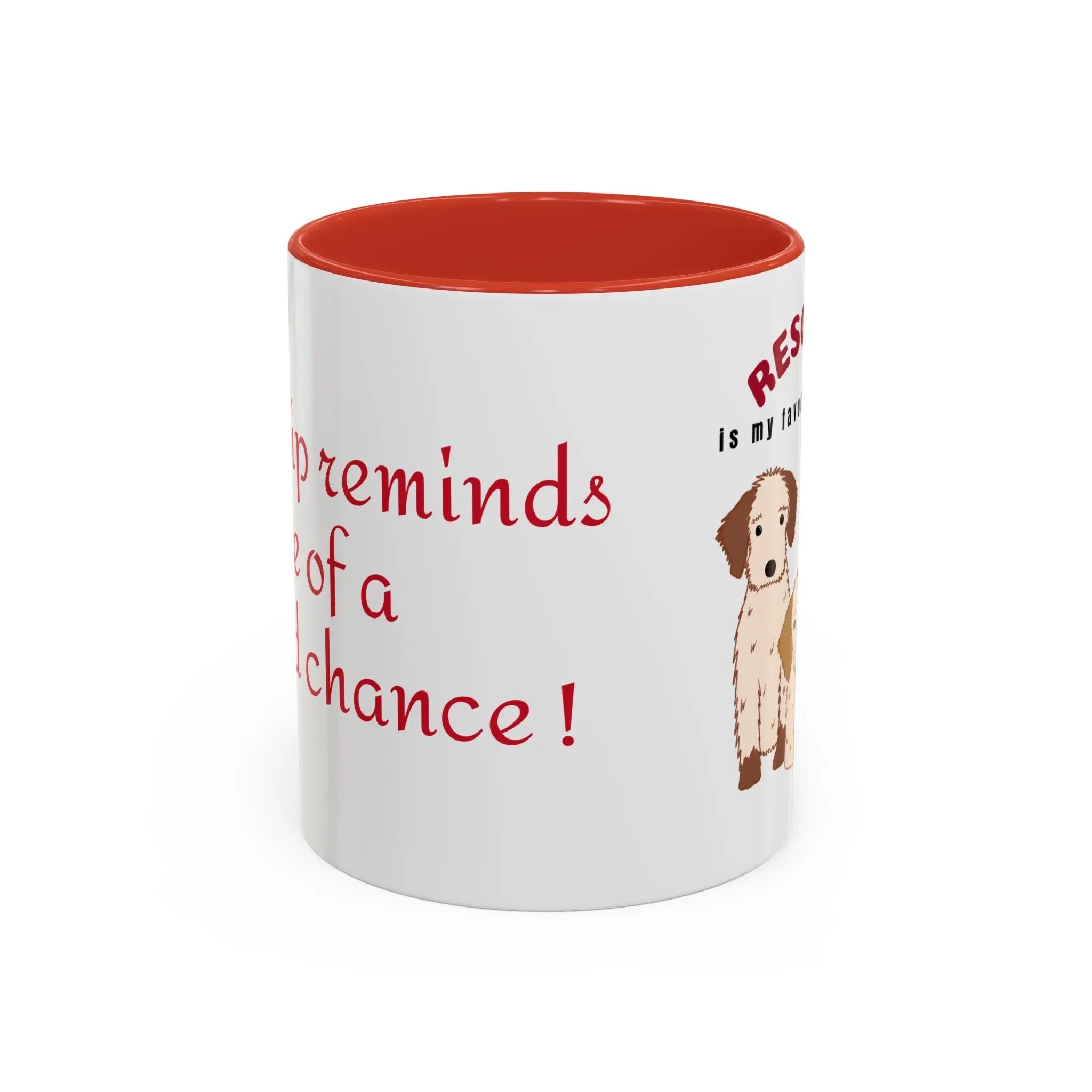 Rescue Dogs Love Coffee Mug – A Sweet Sip for Every Animal Lover Printify