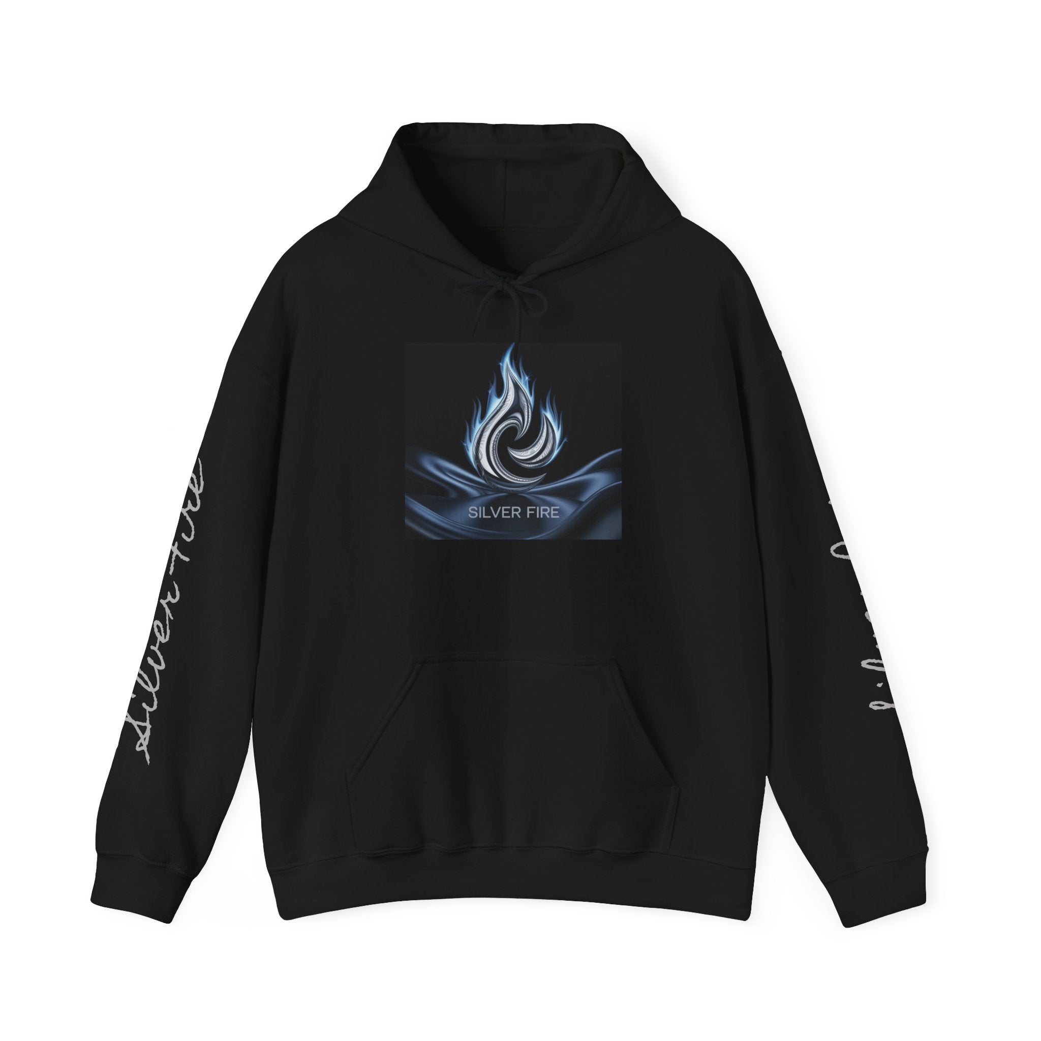 Artistic Fire and Rain Unisex Hoodie