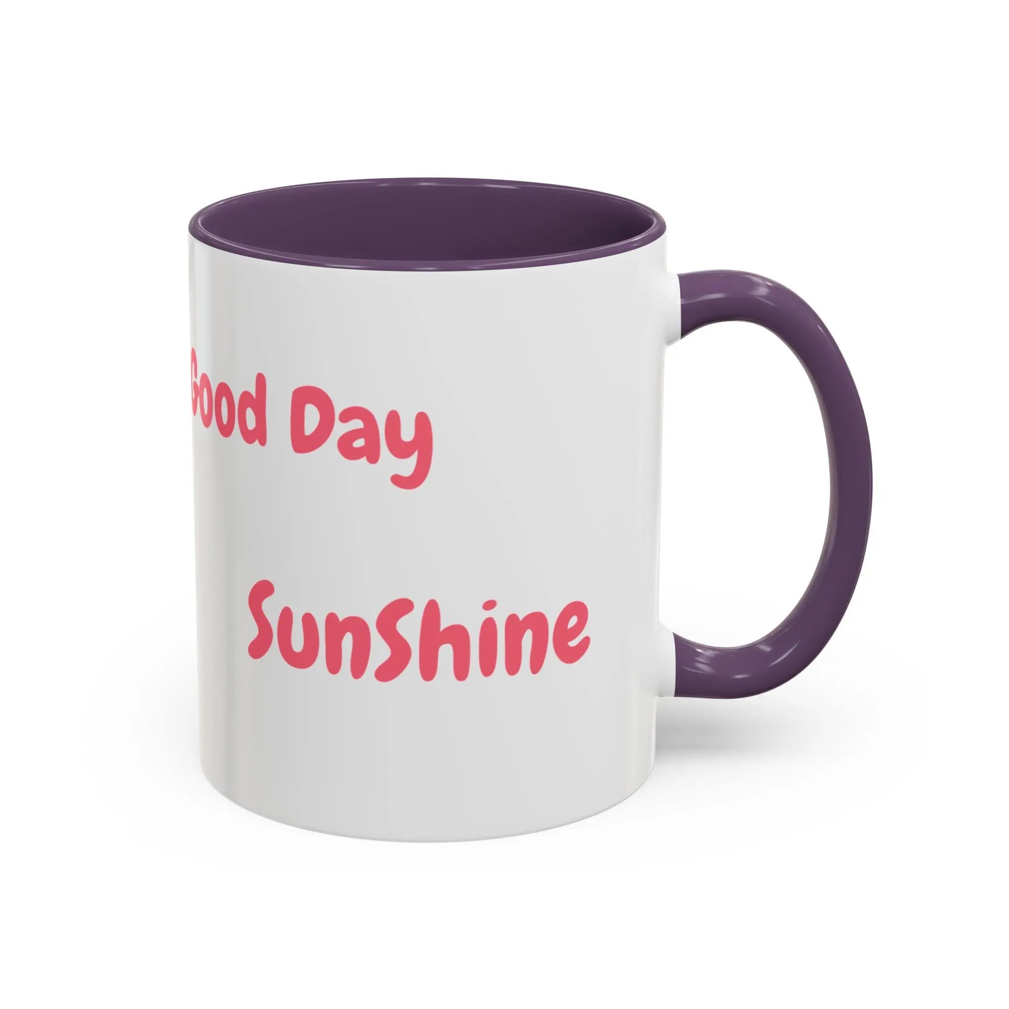 Coffee Mug - Good Day Sunshine Accent Mug (11, 15oz) Printify