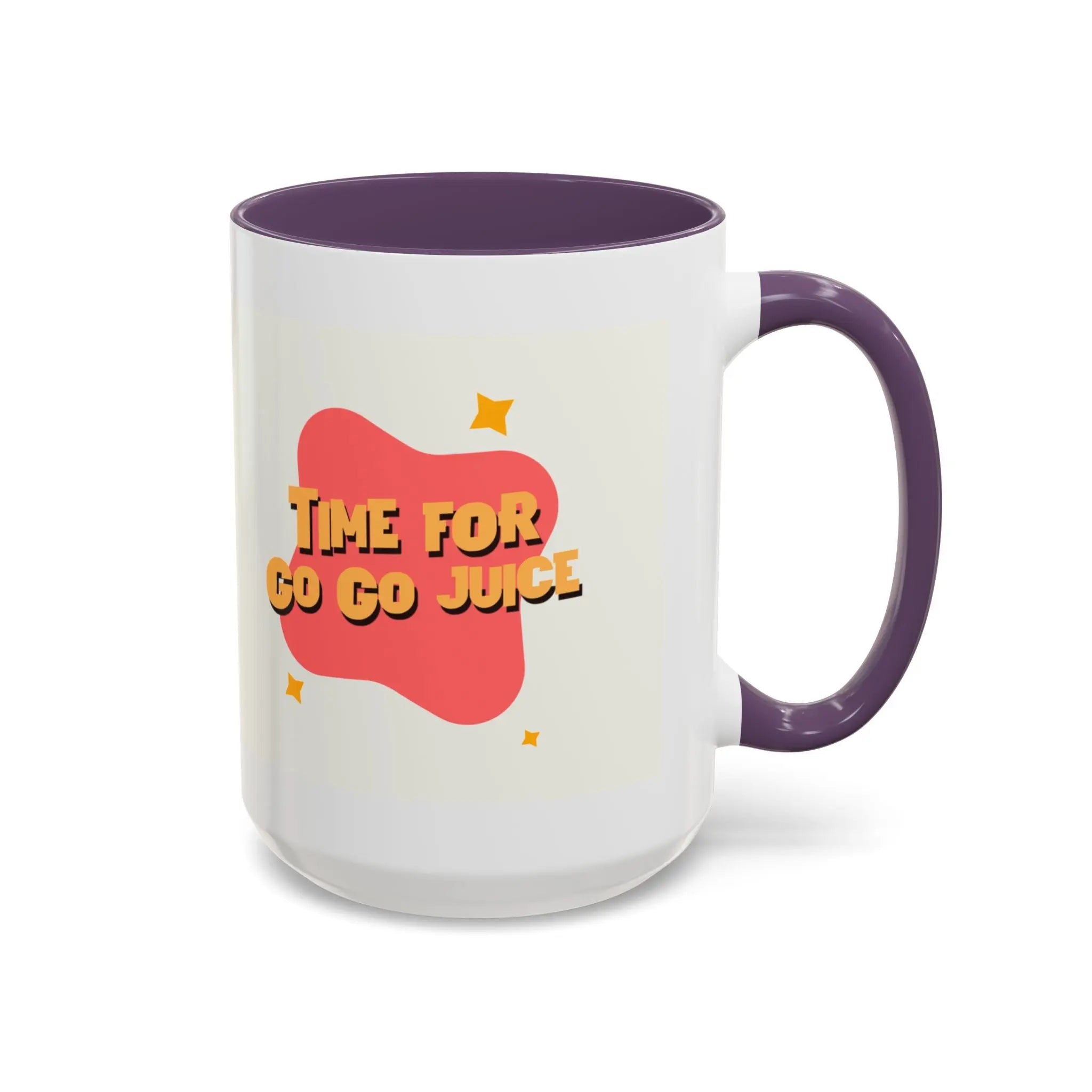 Time for Go Go Juice Coffee Mug – Fun & Energetic Drinkware Printify