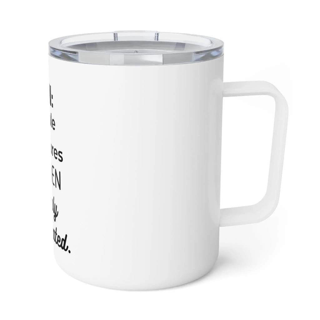 Men vs. Women: A Humorous Take on Complexity Coffee mug. Printify