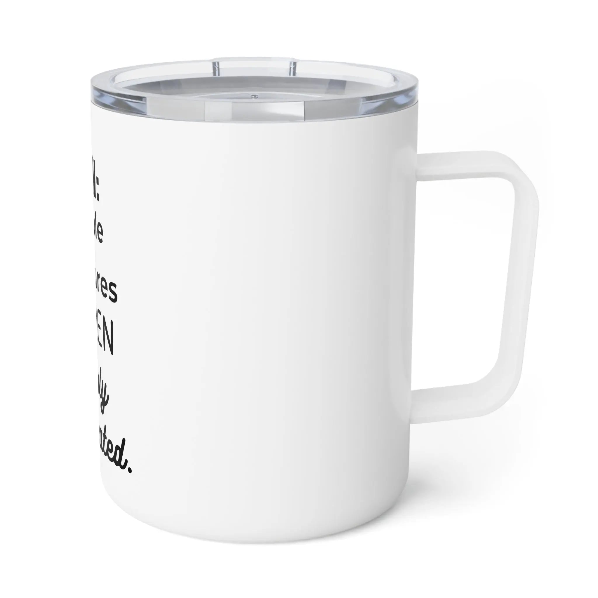Men vs. Women: A Humorous Take on Complexity Coffee mug. Printify