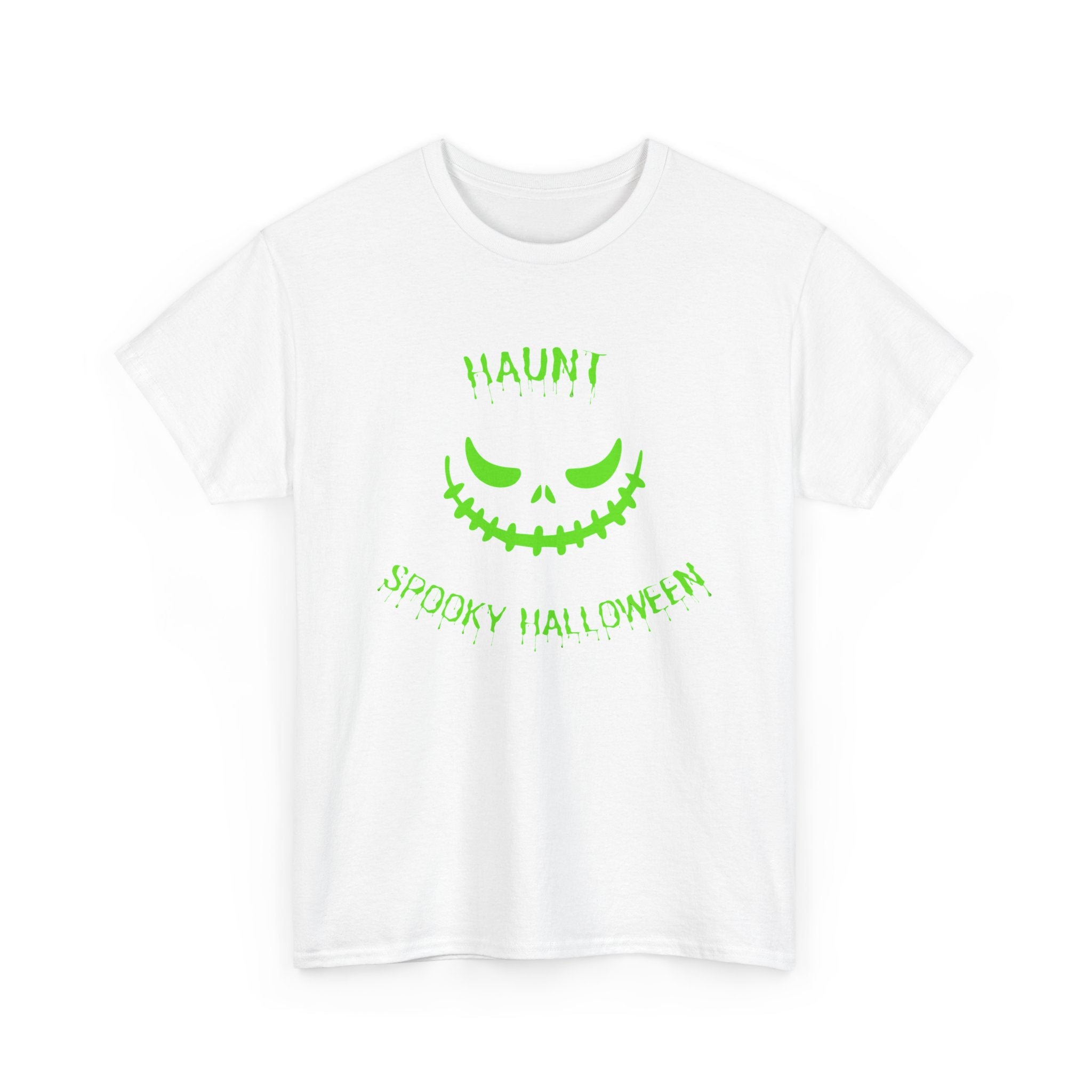 Spooky Halloween Tee, Unisex Halloween Shirt, Haunting Cotton T-Shirt.
