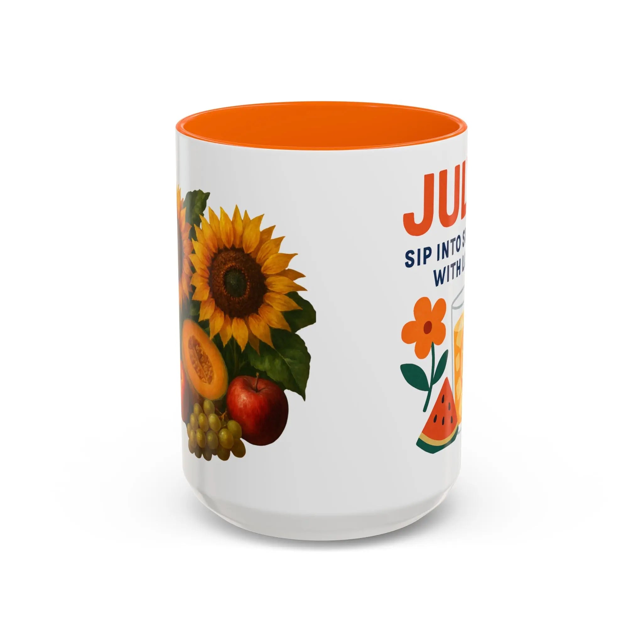 July - Bring the Sunshine Home with This Summer Vibes Coffee Mug Printify