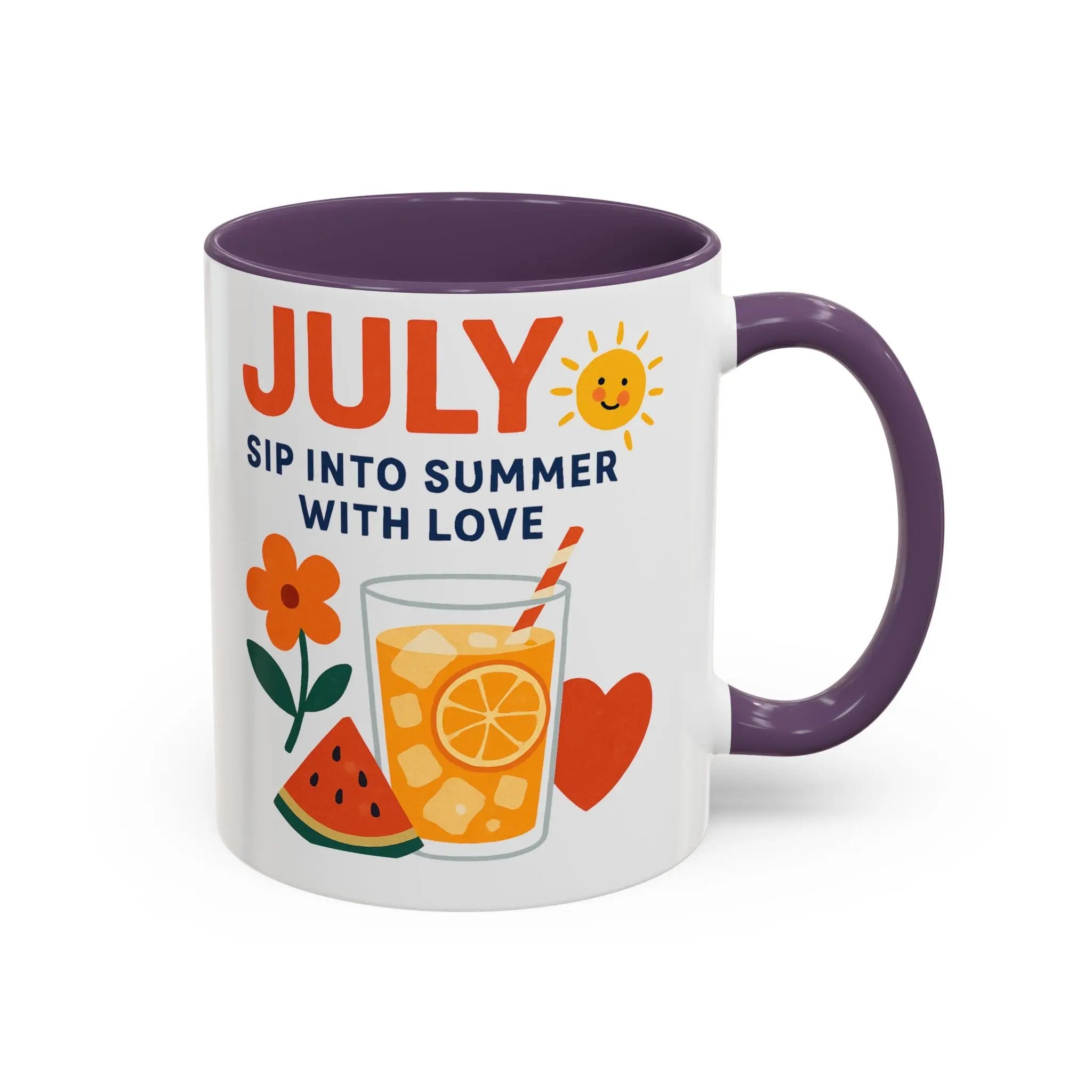July - Bring the Sunshine Home with This Summer Vibes Coffee Mug Printify