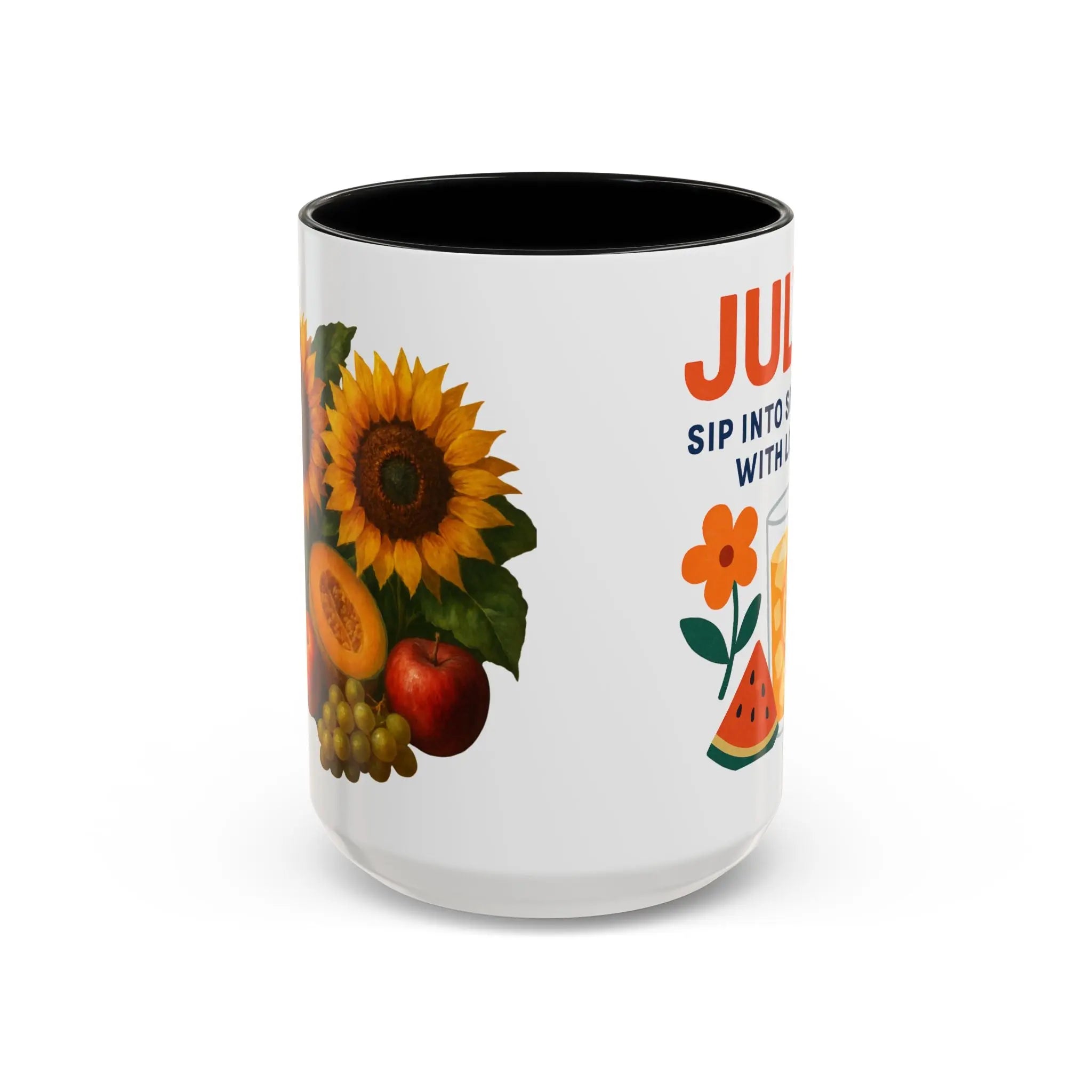 July - Bring the Sunshine Home with This Summer Vibes Coffee Mug Printify