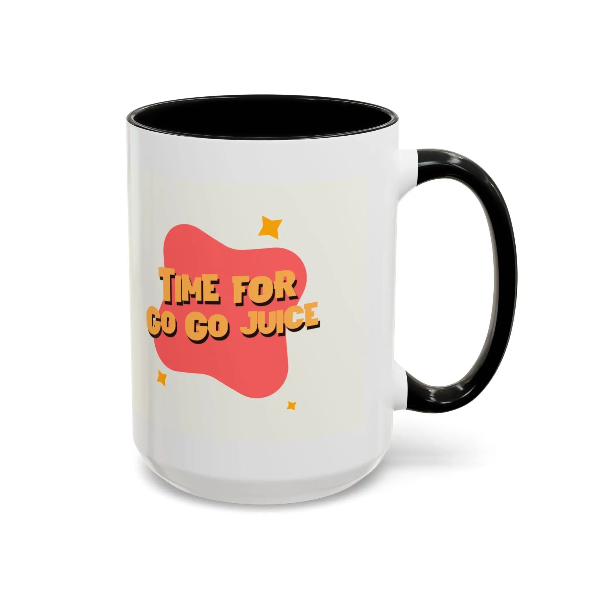Time for Go Go Juice Coffee Mug – Fun & Energetic Drinkware Printify