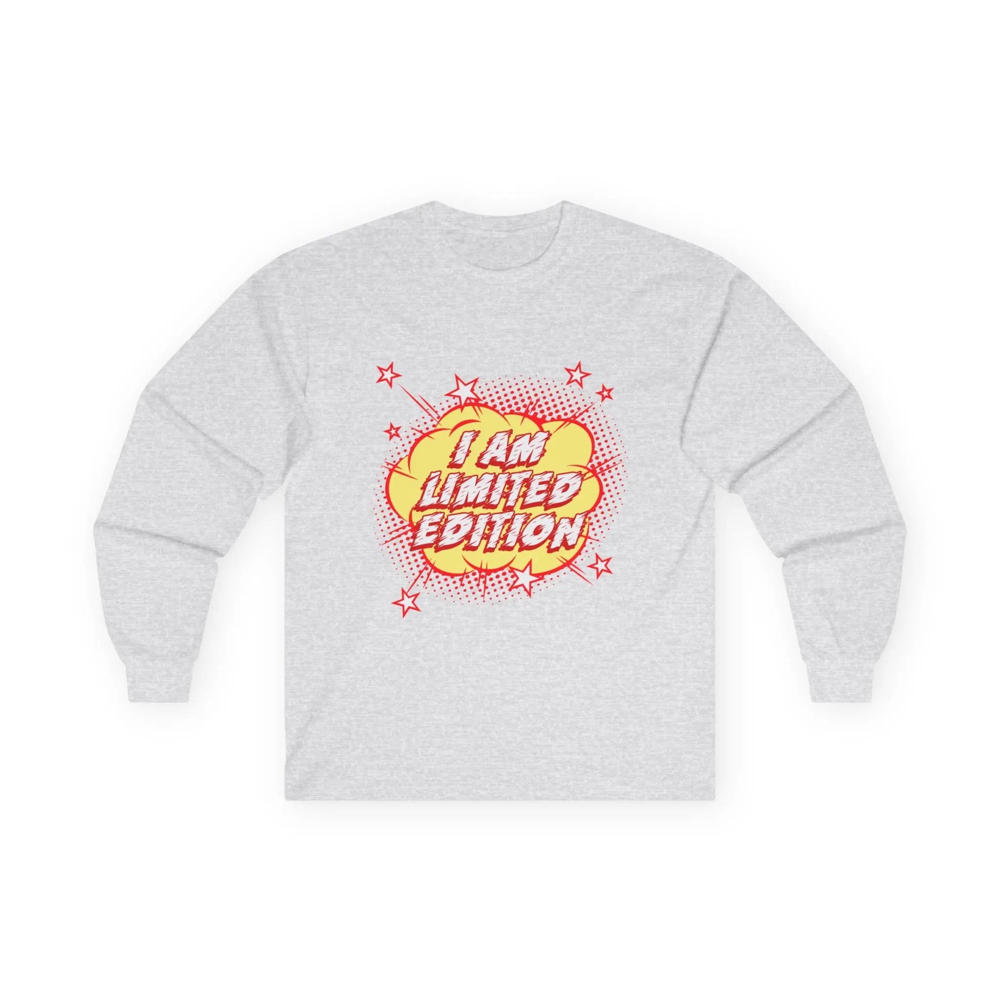 I Am Limited Edition" Cosmic Comic-Style Tee Printify