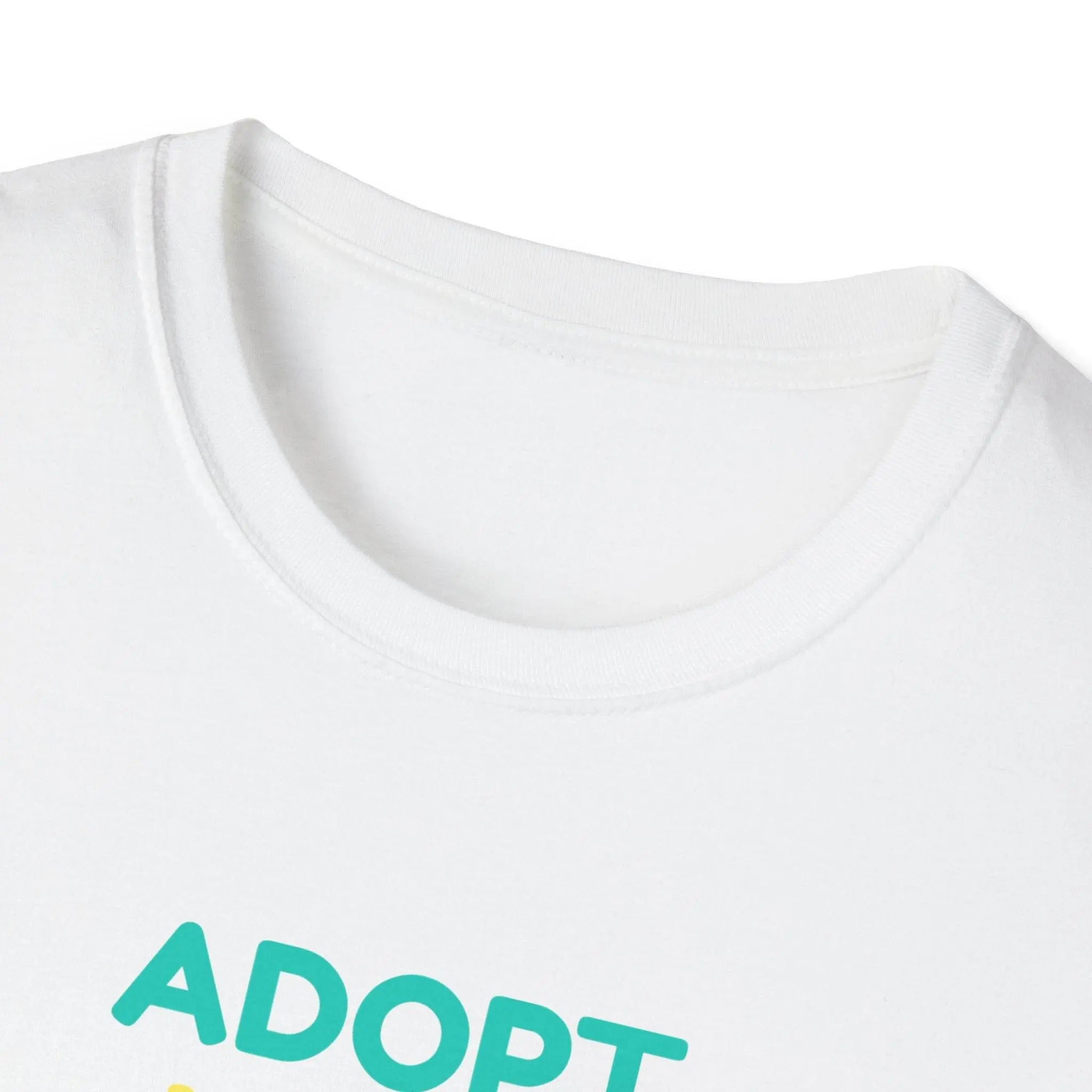Adopt Love Repeat Unisex Softstyle T-Shirt - Perfect for Animal Lovers - Our Sacred Serenity Store
