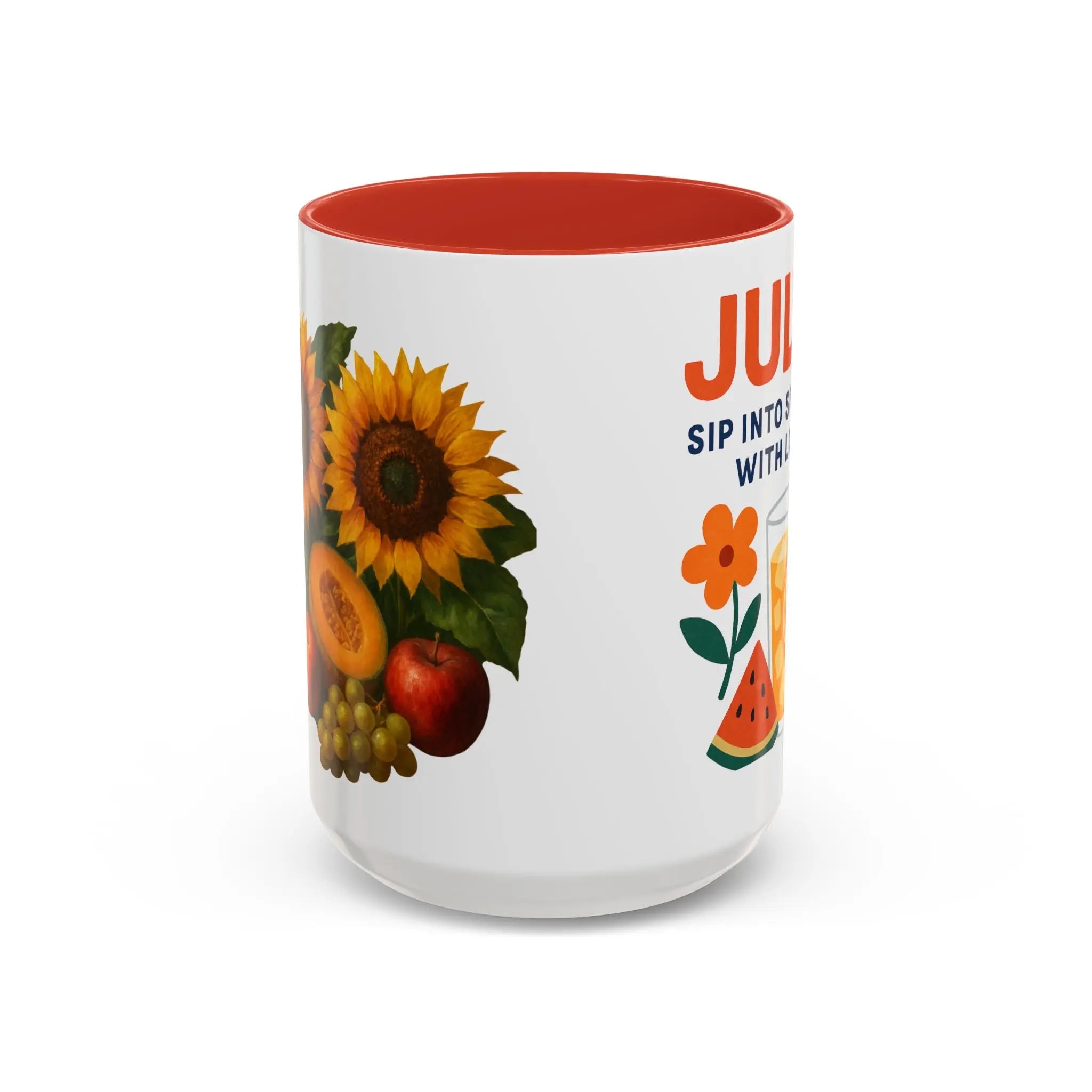July - Bring the Sunshine Home with This Summer Vibes Coffee Mug Printify