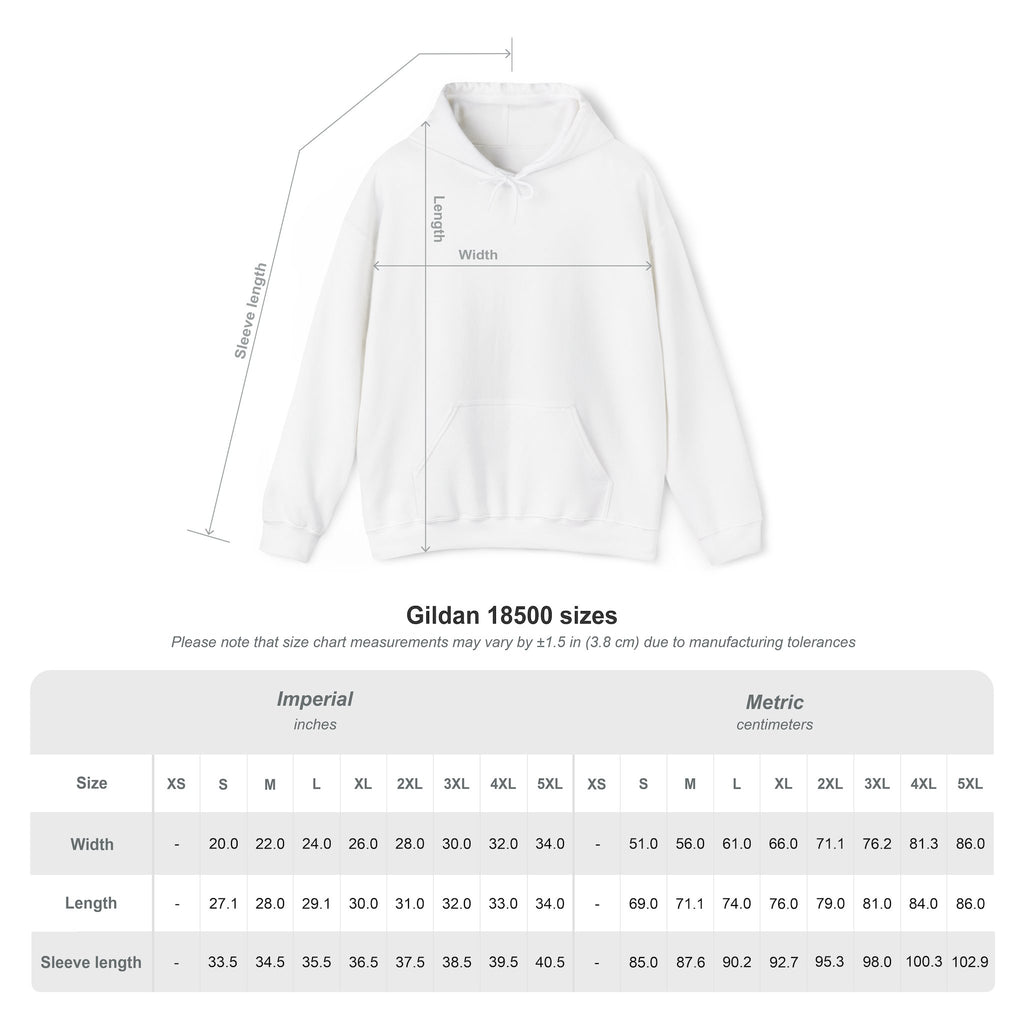 Artistic Fire and Rain Unisex Hoodie