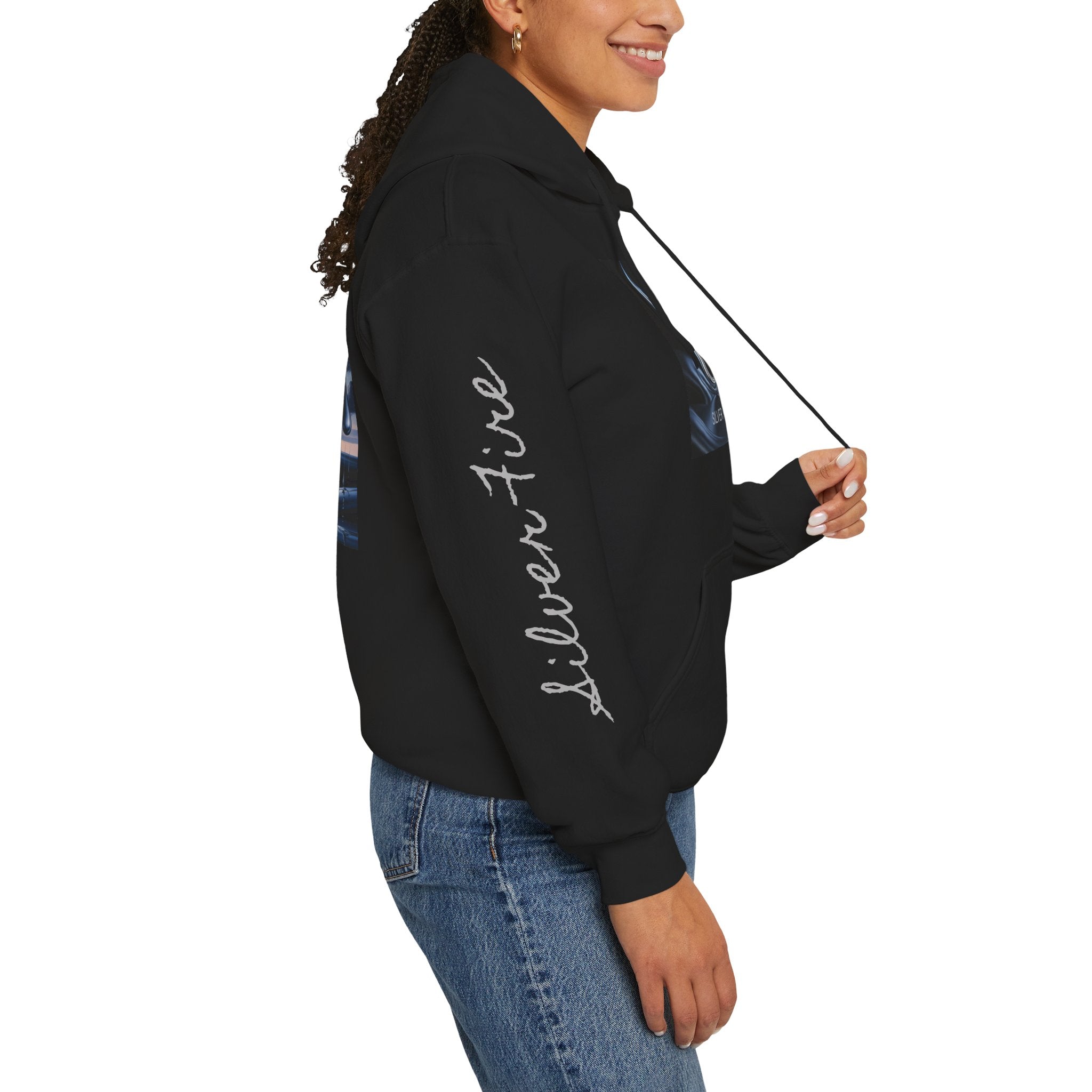Artistic Fire and Rain Unisex Hoodie