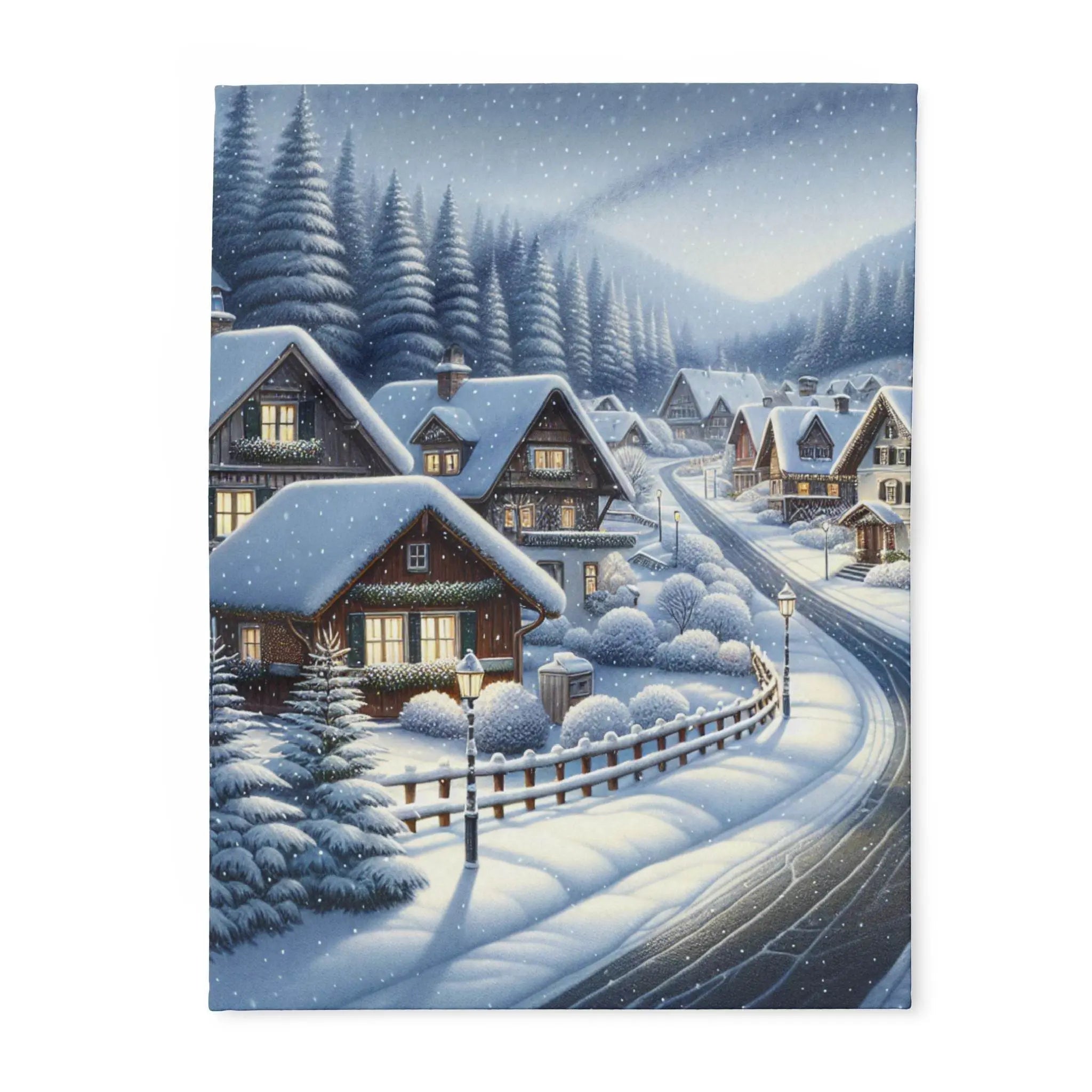 Arctic Fleece Blanket – A Winter Wonderland for Your Home - Our Sacred Serenity Store