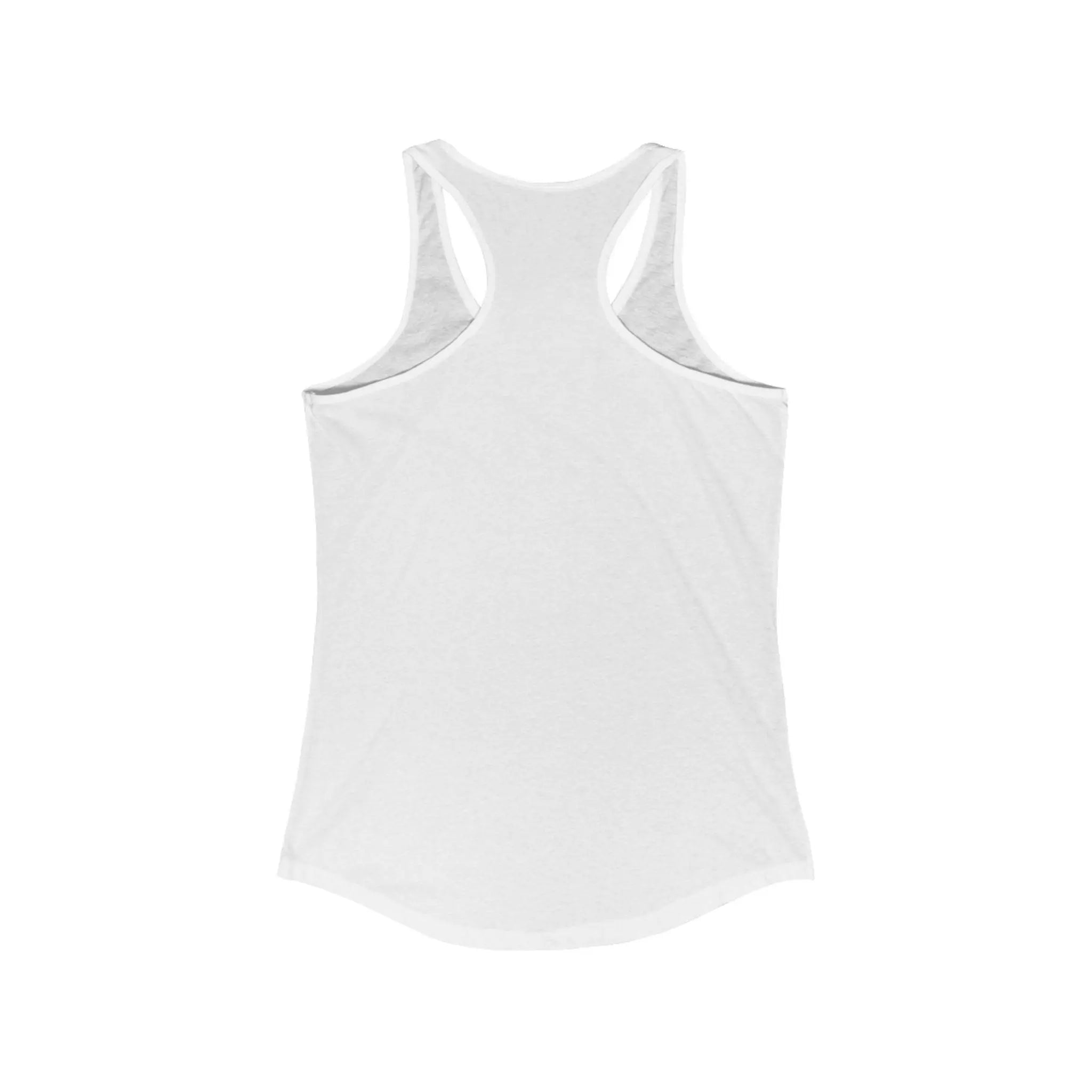 Racerback Tank - Funny 'Happy To Be Single' Design - Our Sacred Serenity Store
