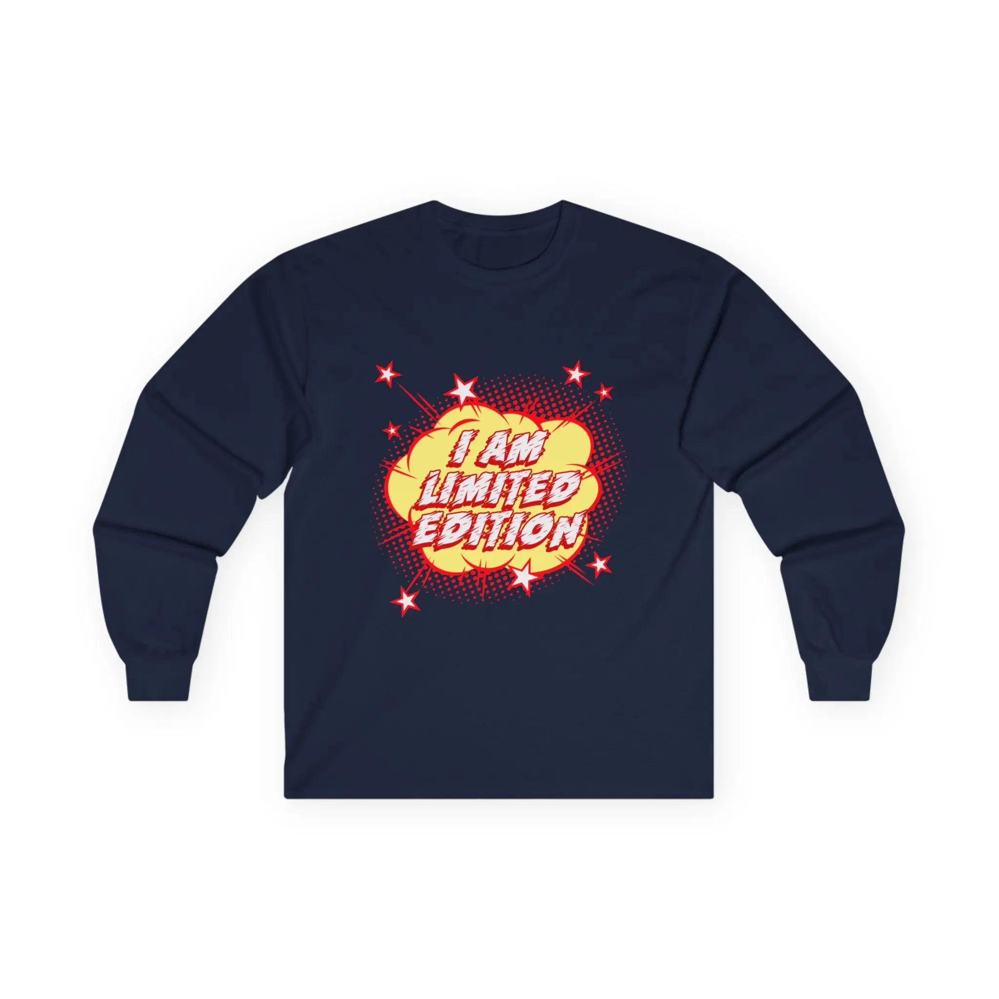 I Am Limited Edition" Cosmic Comic-Style Tee Printify