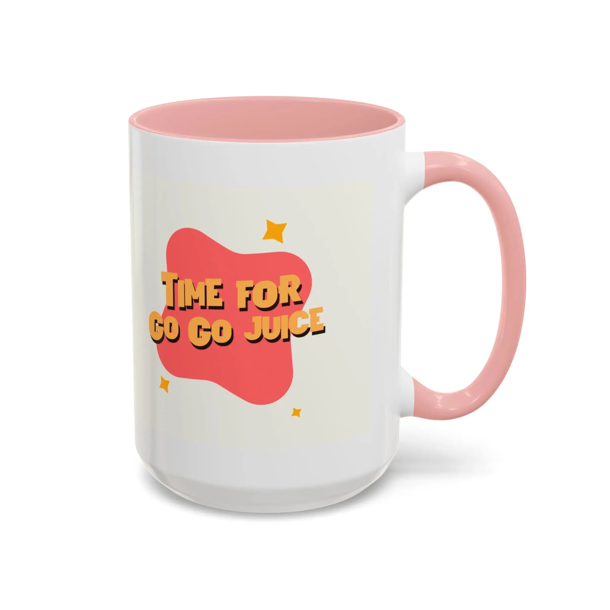 Time for Go Go Juice Coffee Mug – Fun & Energetic Drinkware Printify